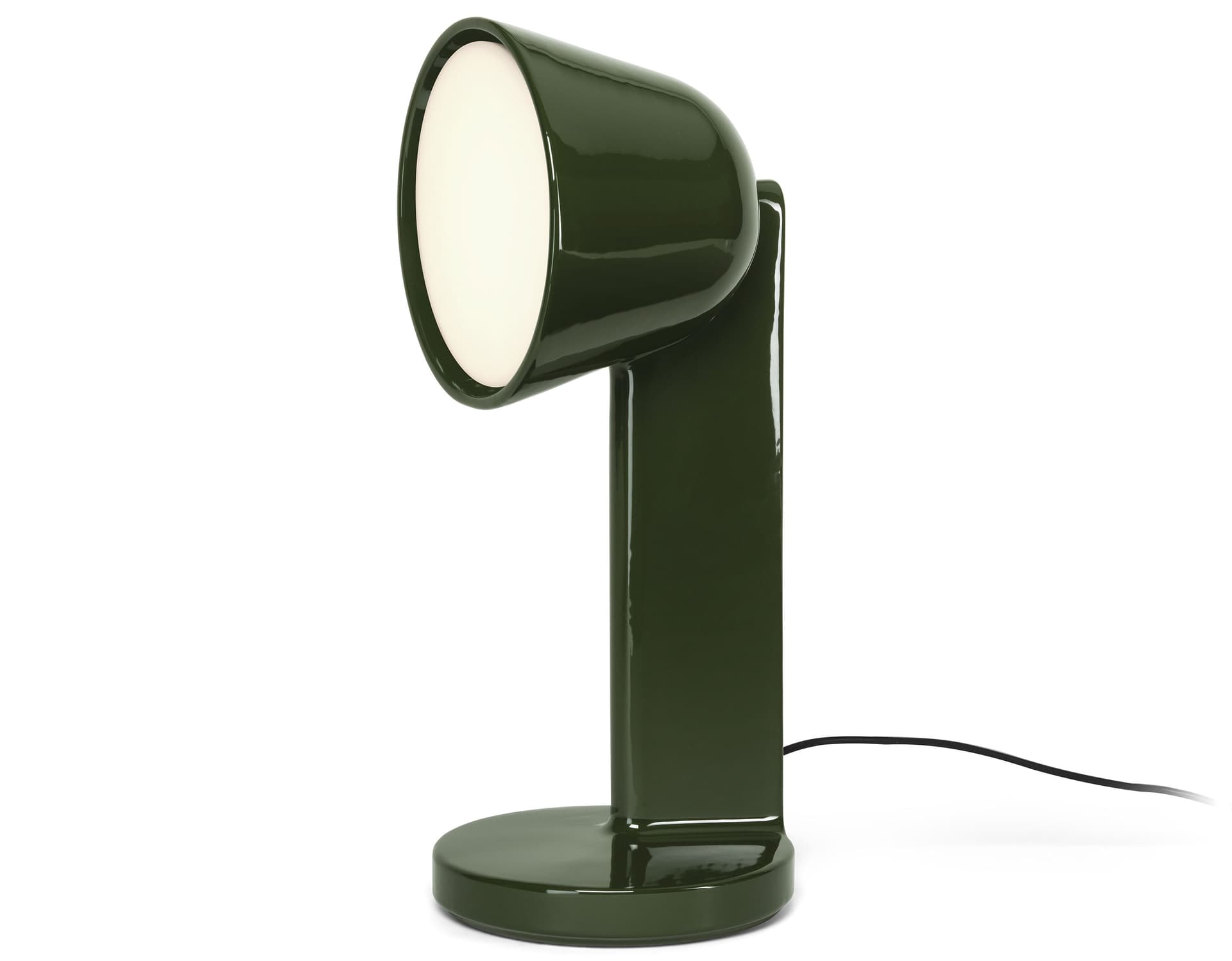 Céramique Table Lamp / side / moss green