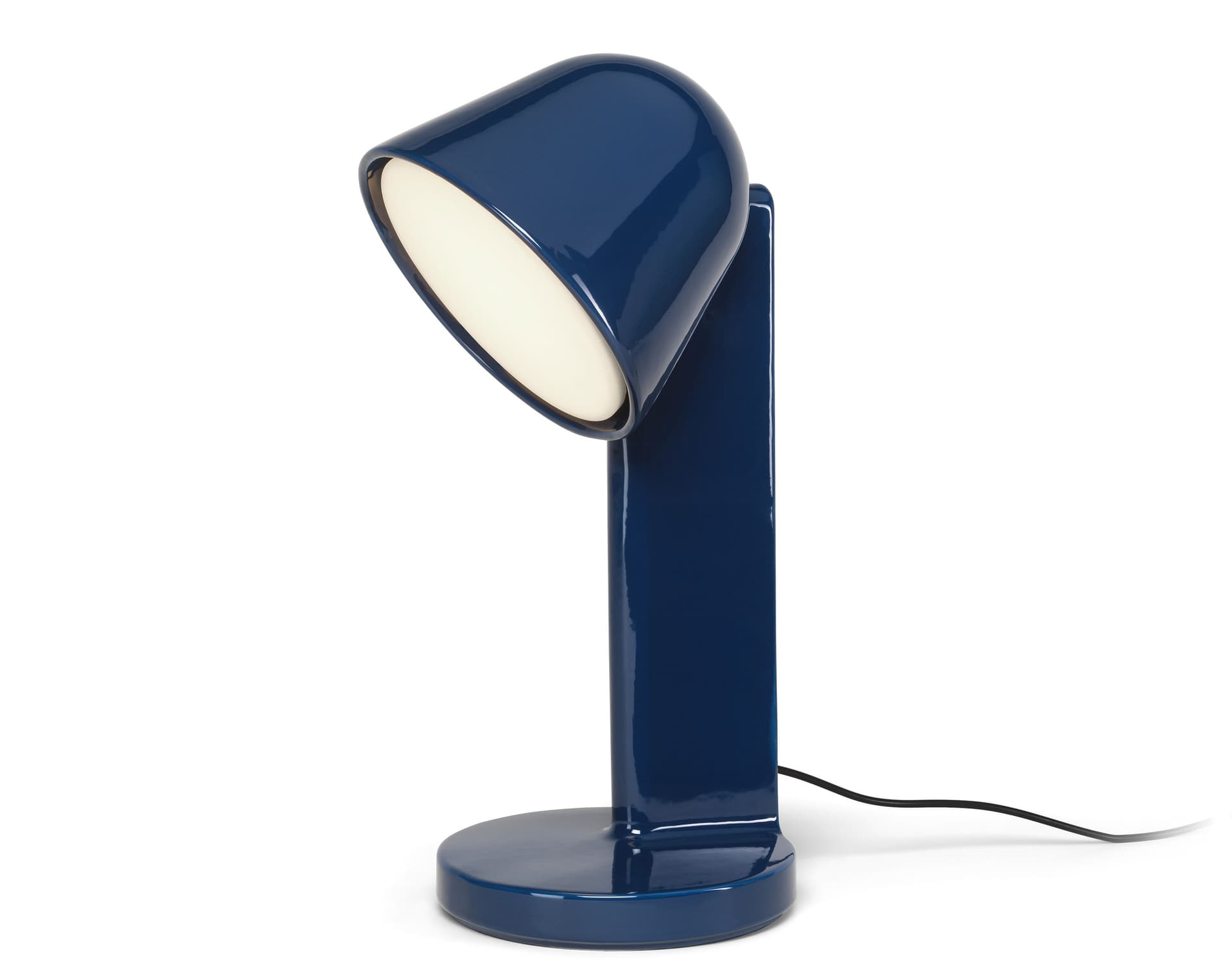Céramique Table Lamp / down / navy blue