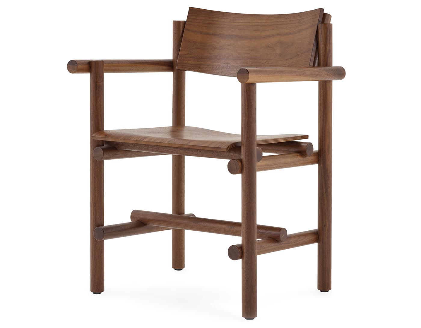 Muecke Armchair / oxford walnut