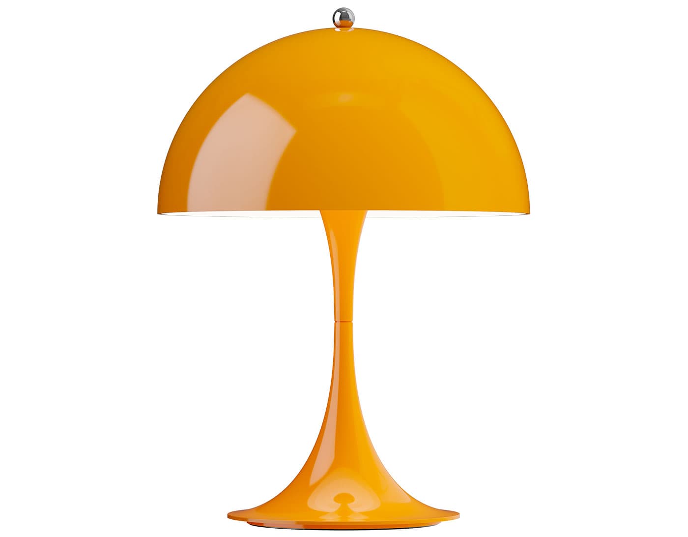 Panthella 250 Portable Table Lamp / opaque orange