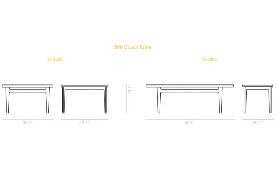 Model 500 Couch Table – thumbnail image #8