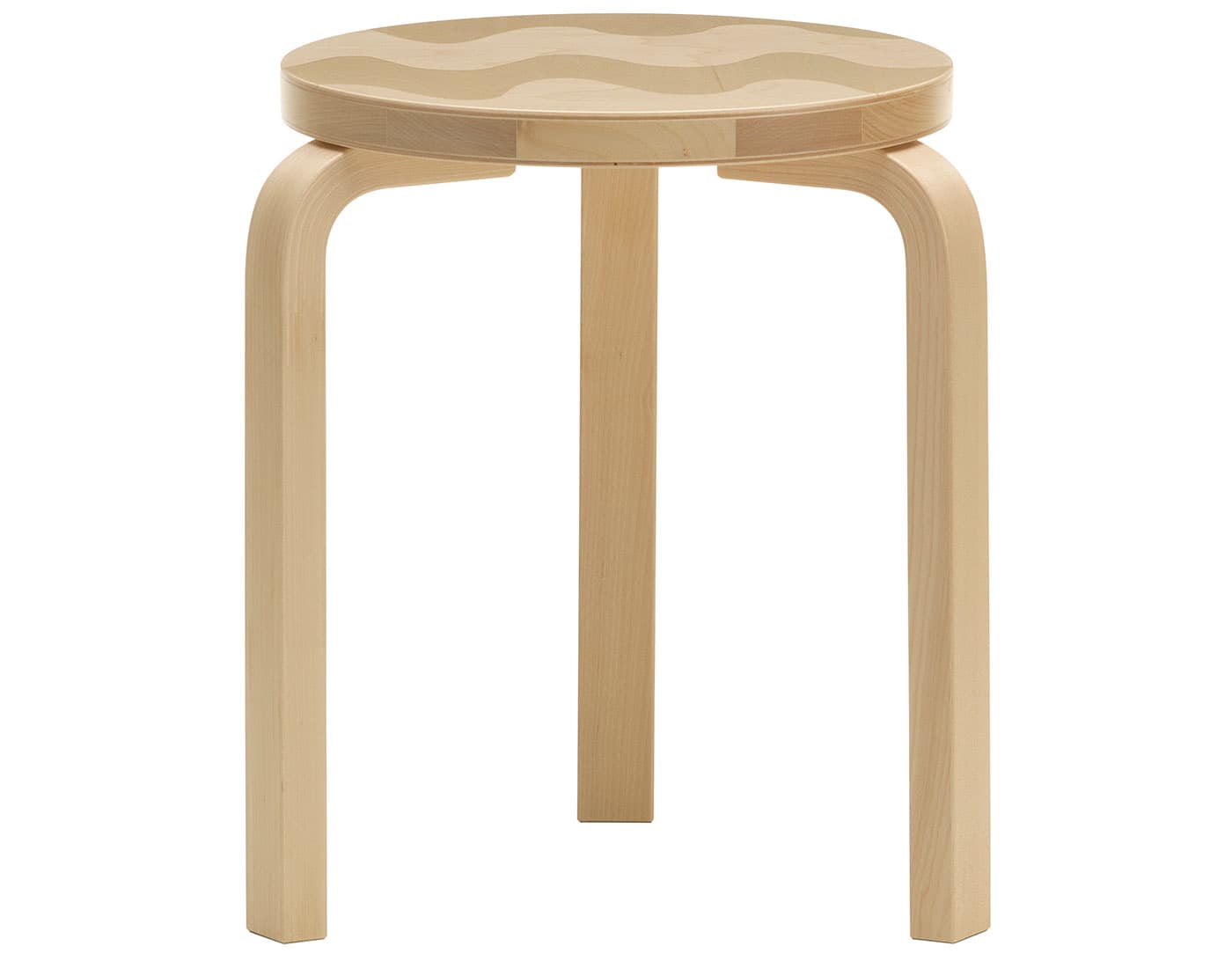 Artek + Marimekko Stool 60 / lokki pattern
