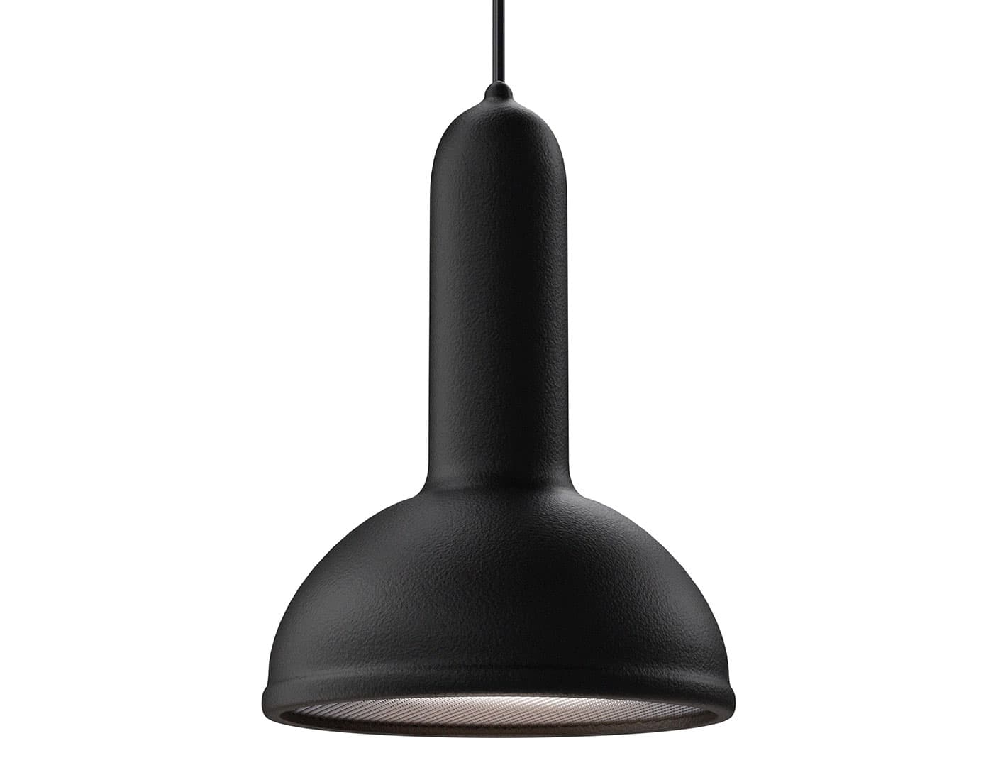 Torch Light / S2 Round / 5.9" diameter - black