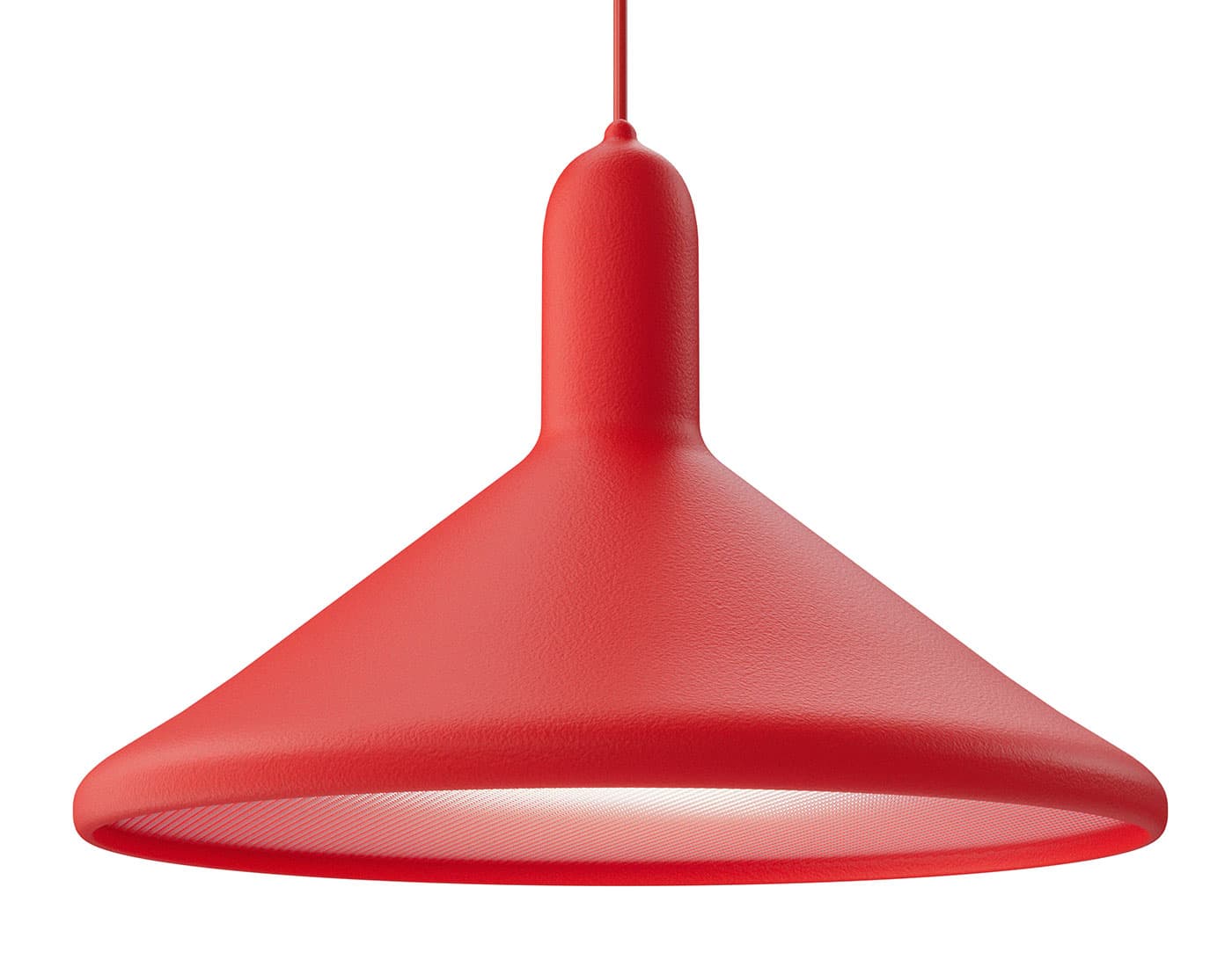 Torch Light / S3 Cone / 11.8" diameter - red