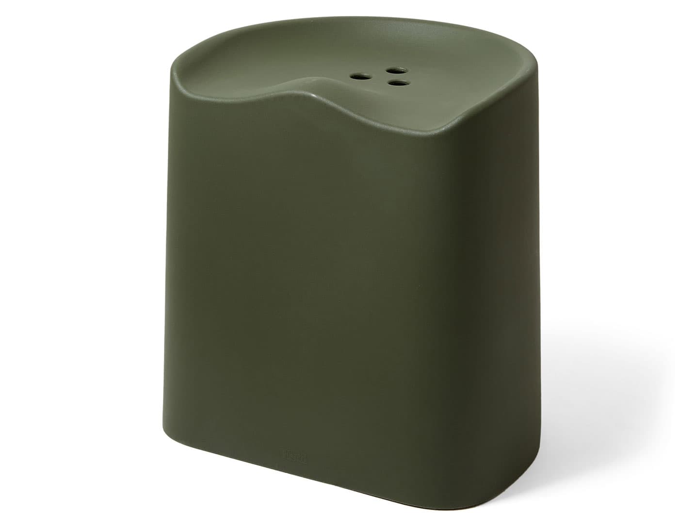 Butt Stacking Stool / single / khaki