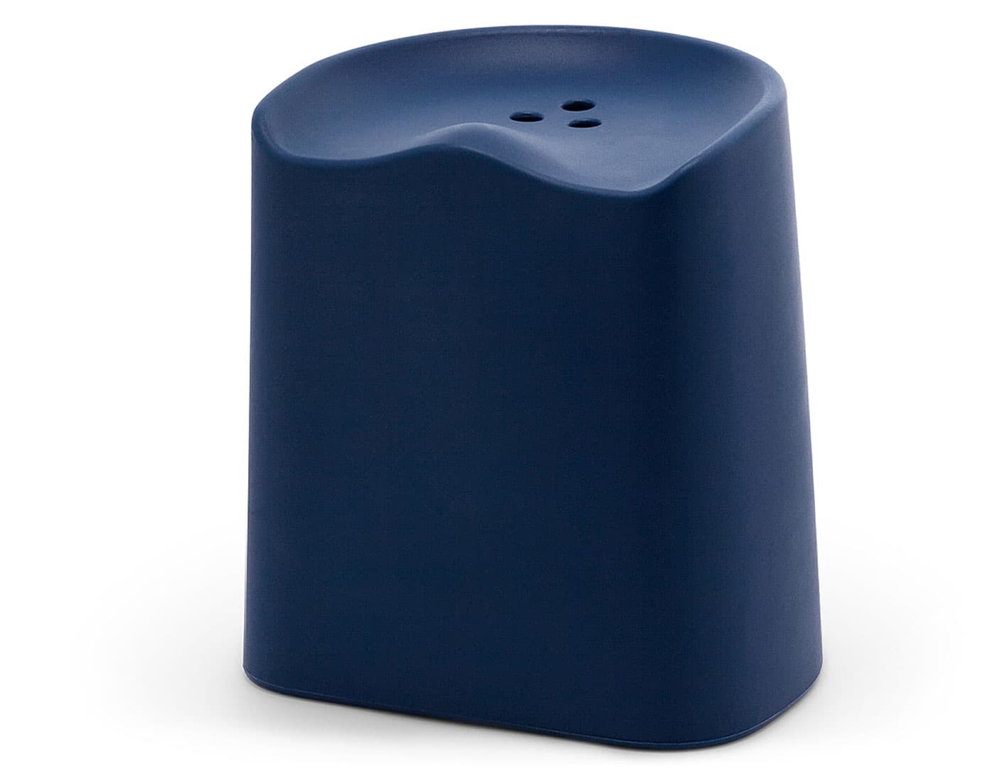 Butt Stacking Stool / single / navy blue