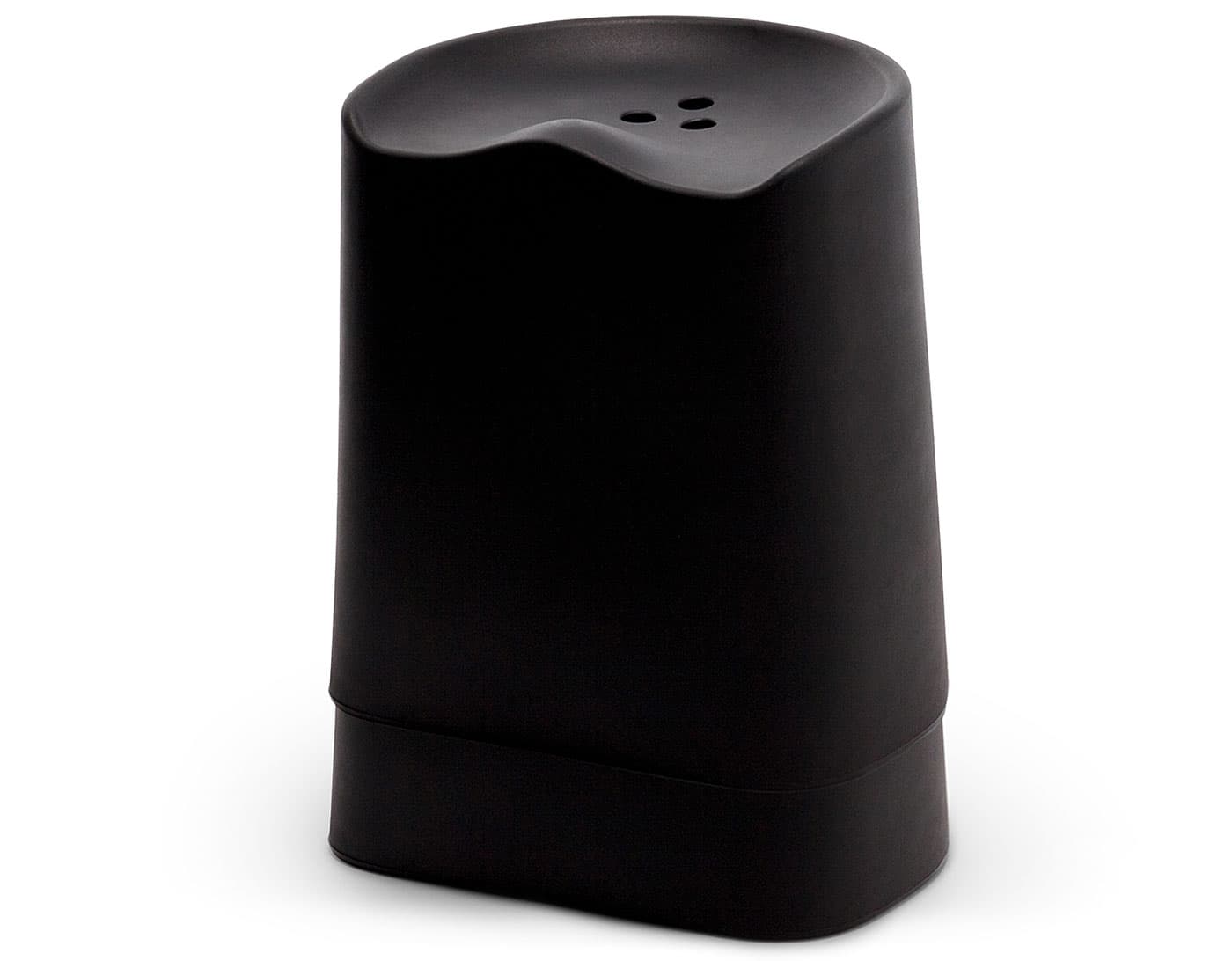 Butt Stacking Stool / set of two / black
