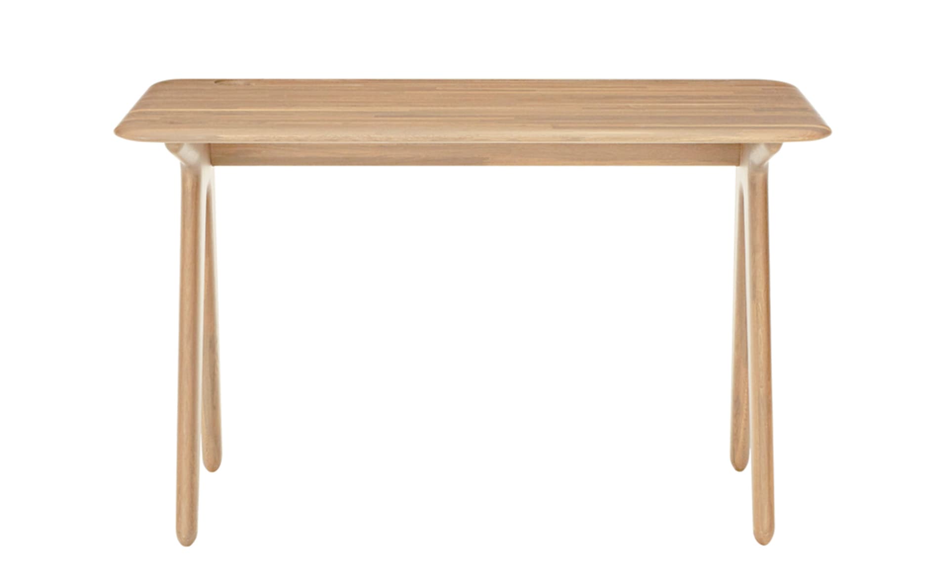 slab individual desk small / oak - natural