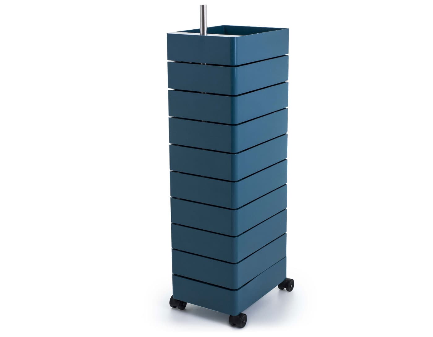 360° Container / 10 drawer unit - blue