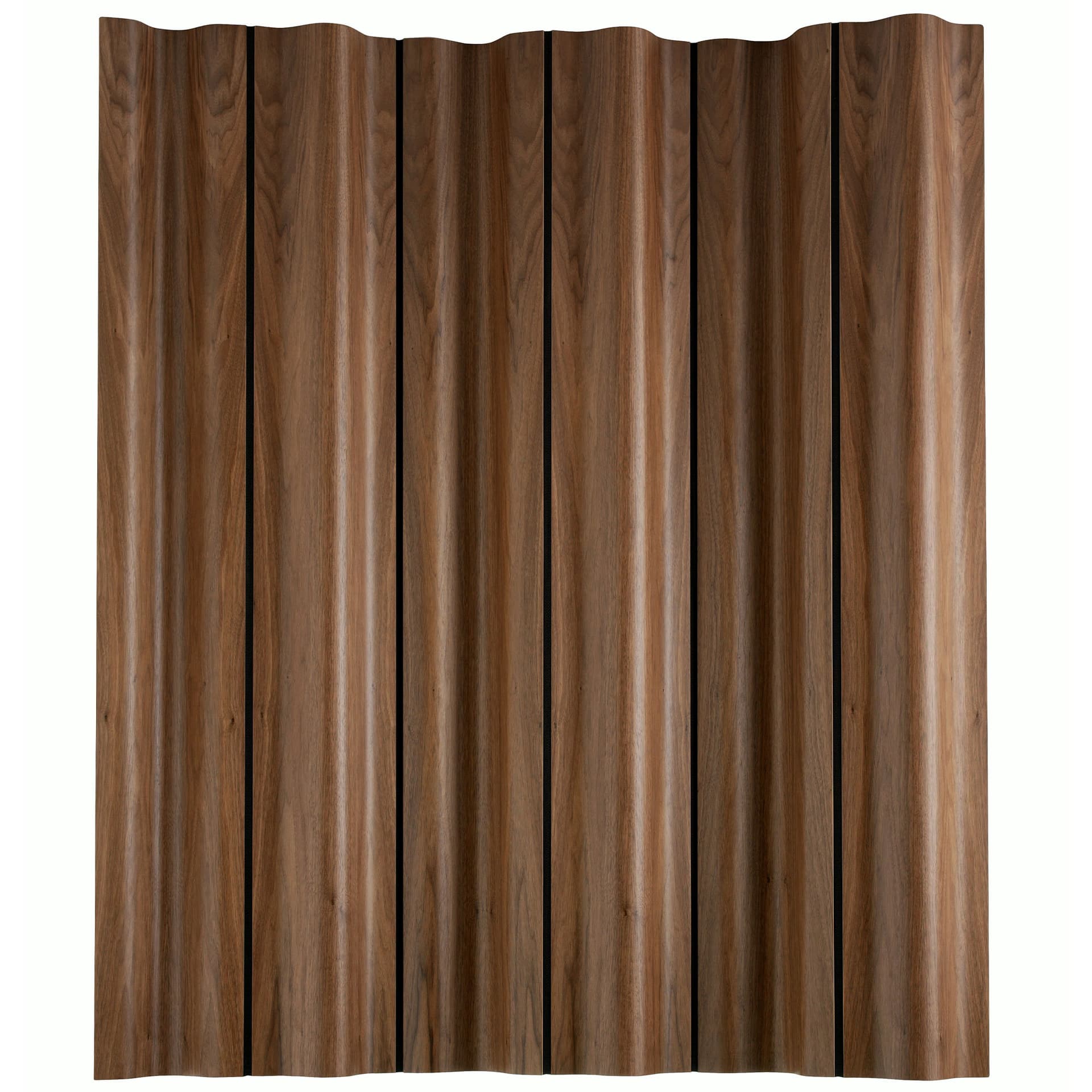 eames molded plywood folding screen / walnut