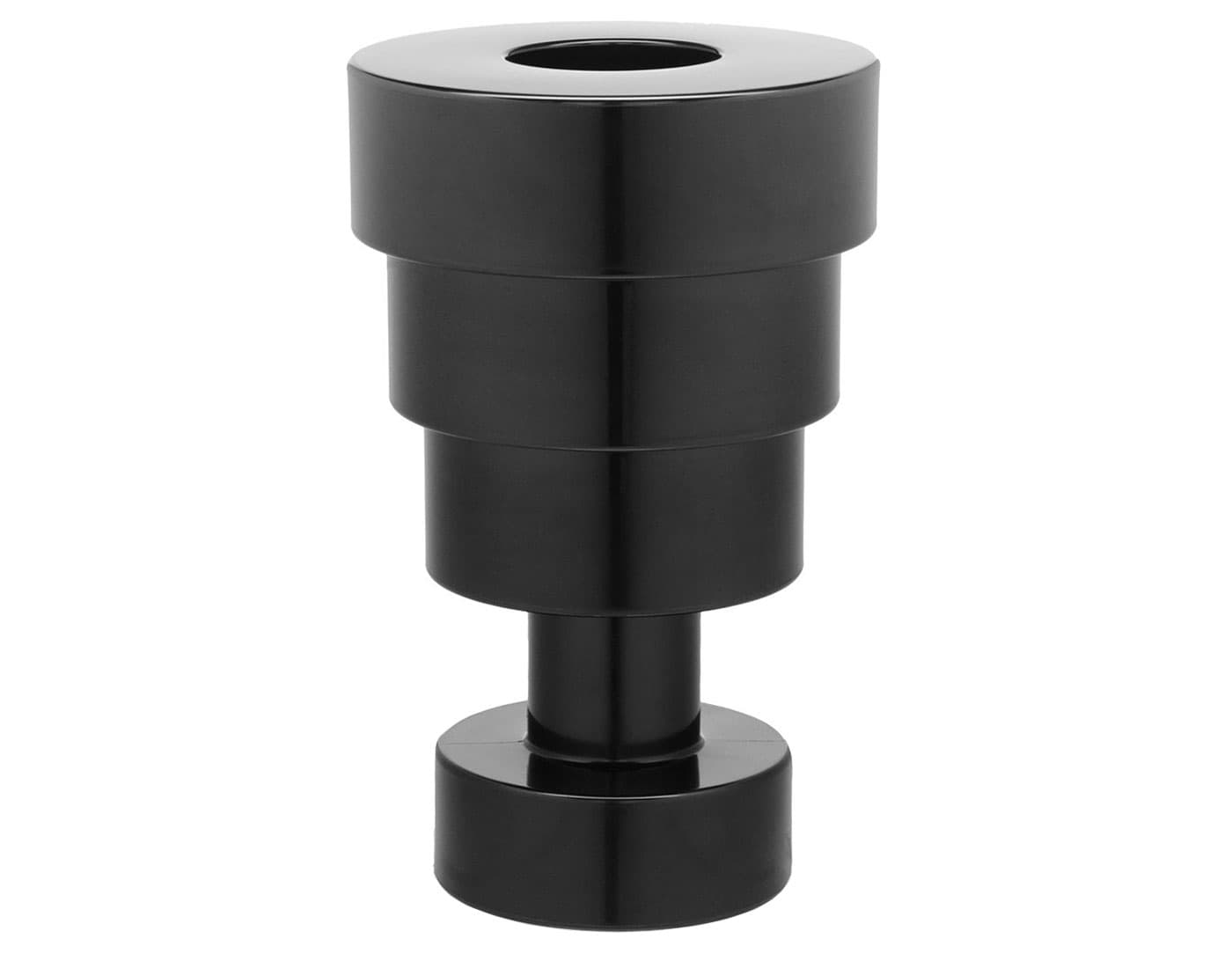 ettore sottsass calice vase / black