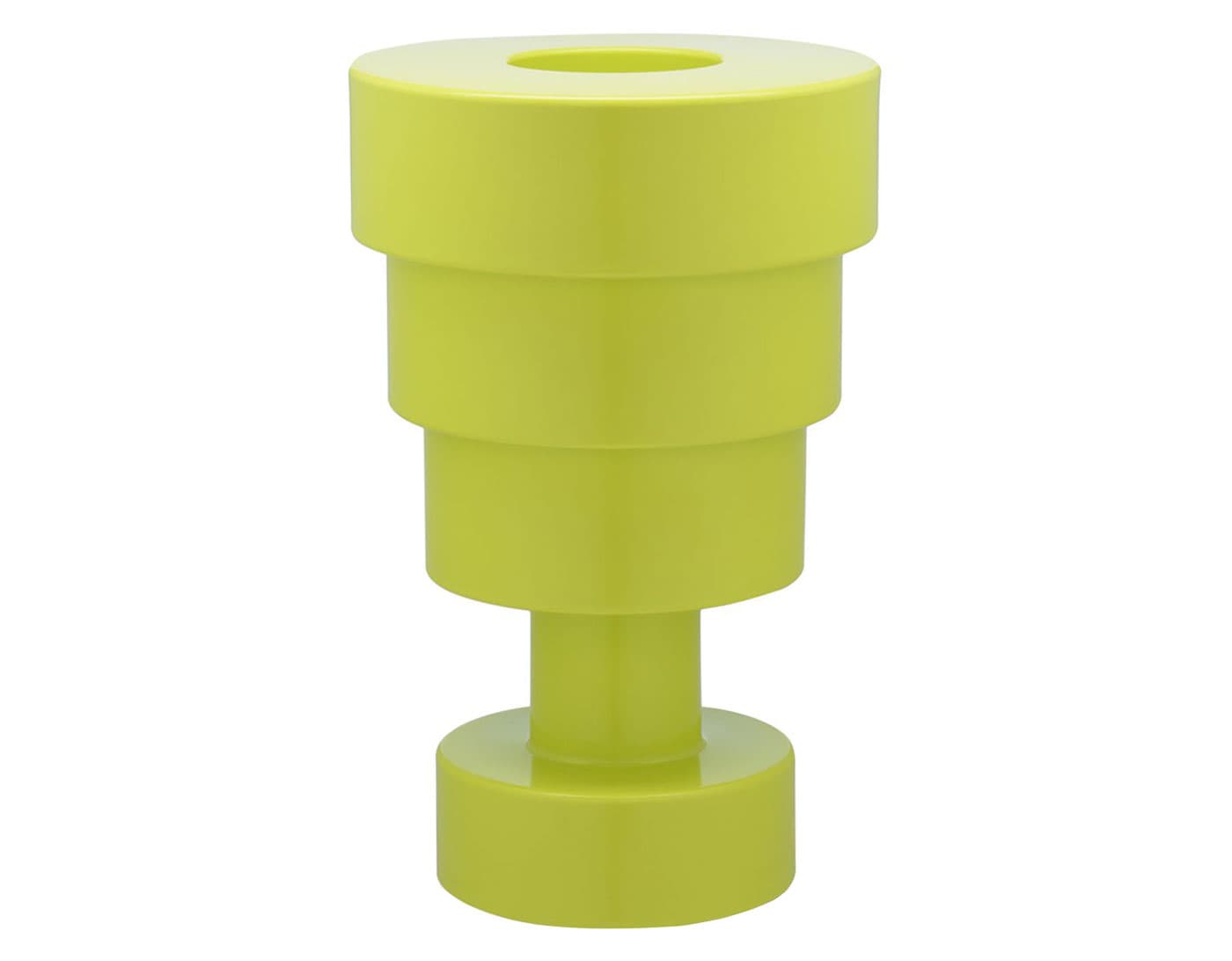 ettore sottsass calice vase / green