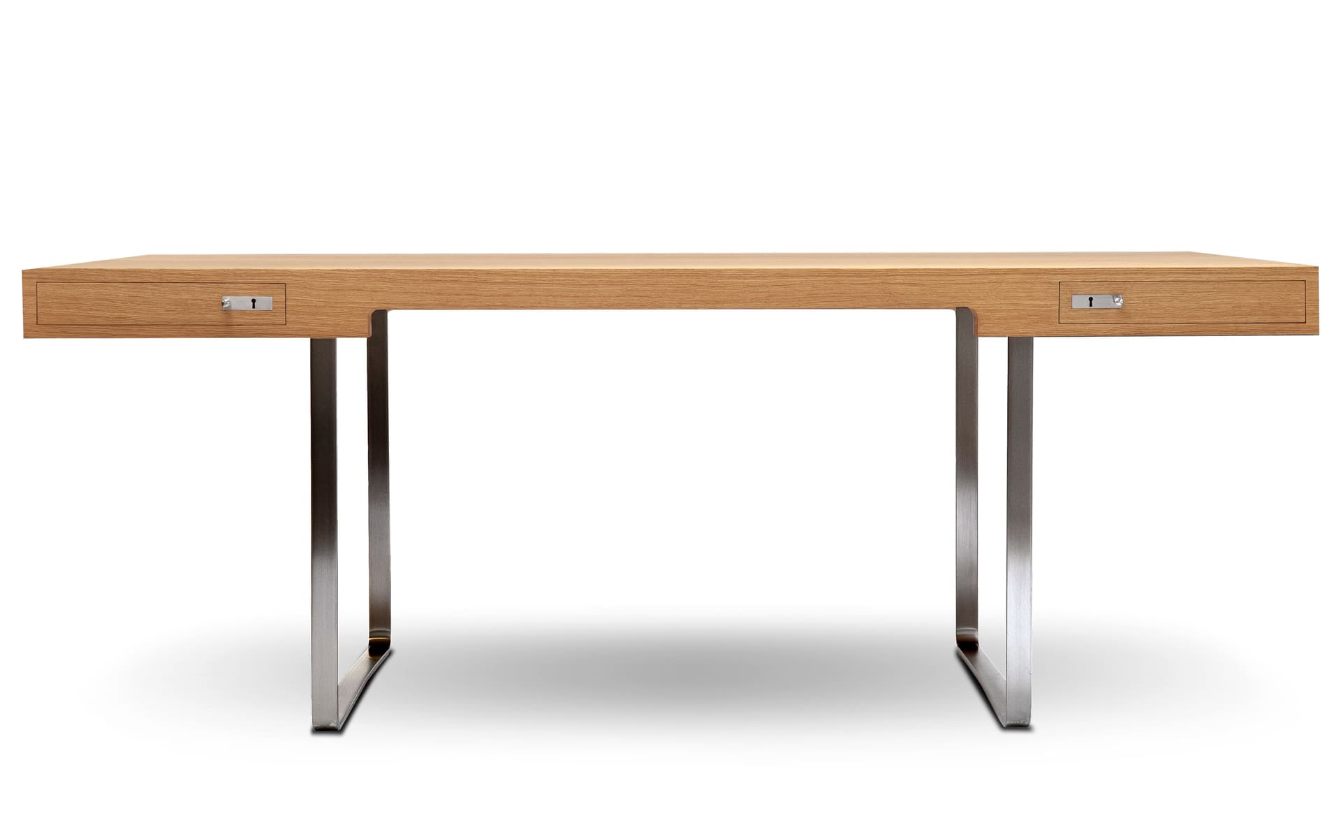 CH110 desk / oak, lacquered