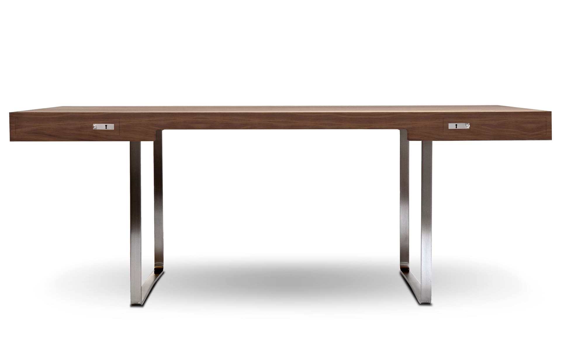 CH110 desk / walnut, lacquered