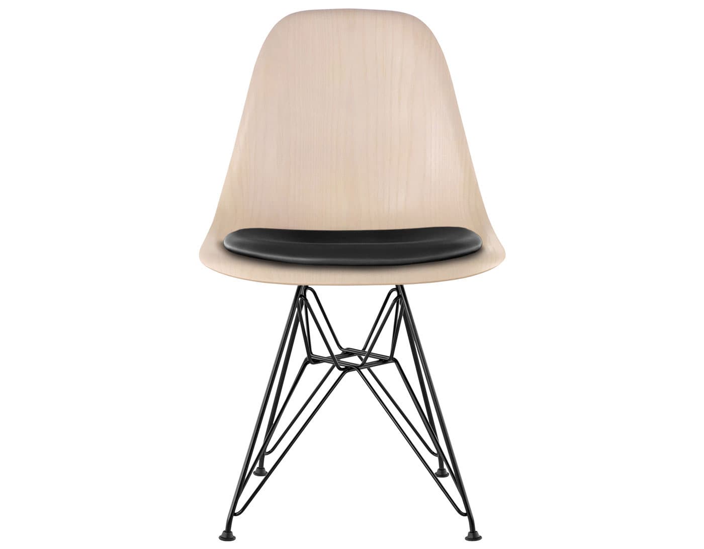 standard glides with felt bottom (E9) / white ash (A2) / leather - black 2109 / black (BK)