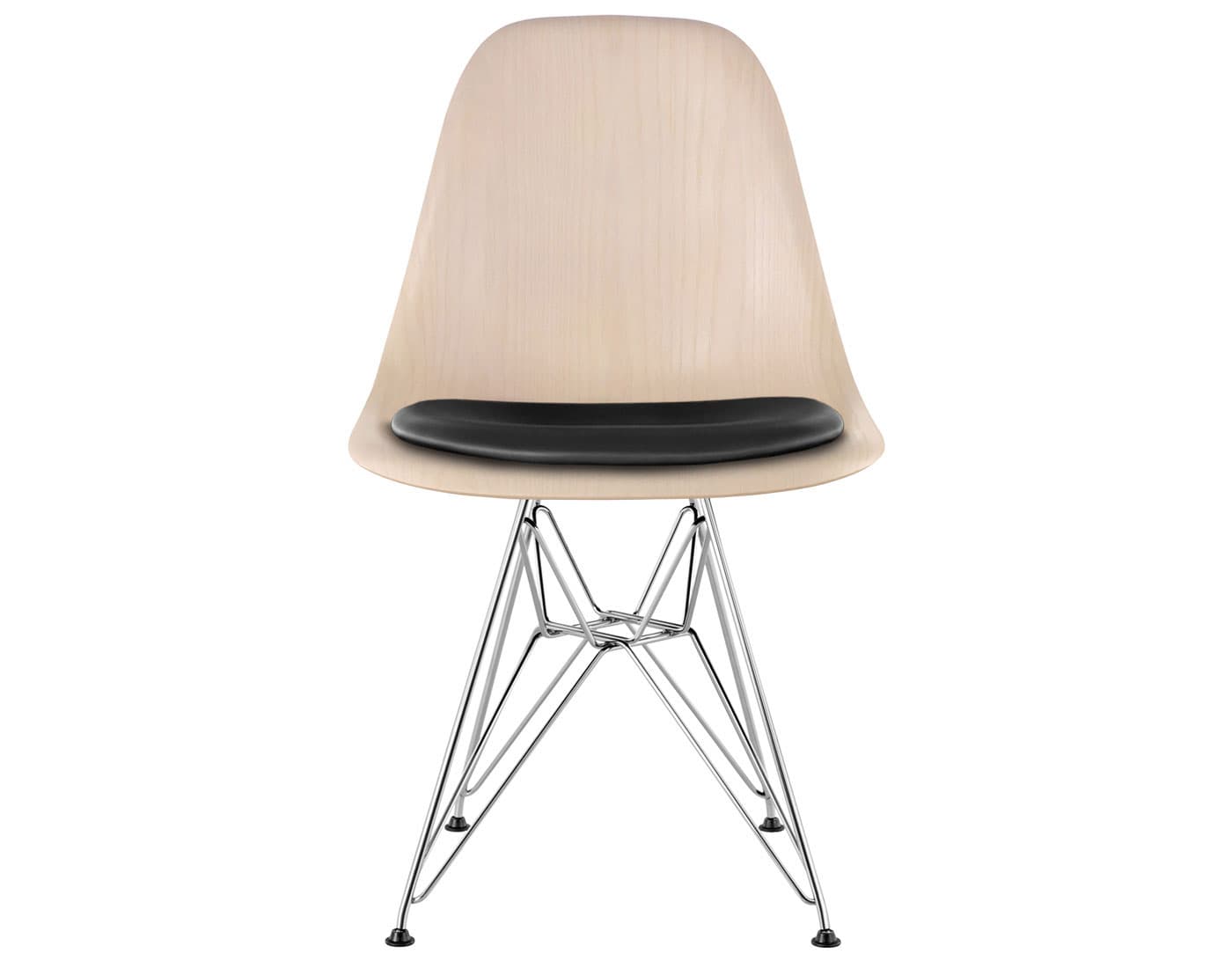 standard glides (E8) / white ash (A2) / leather - black 2109 / trivalent chrome (47)