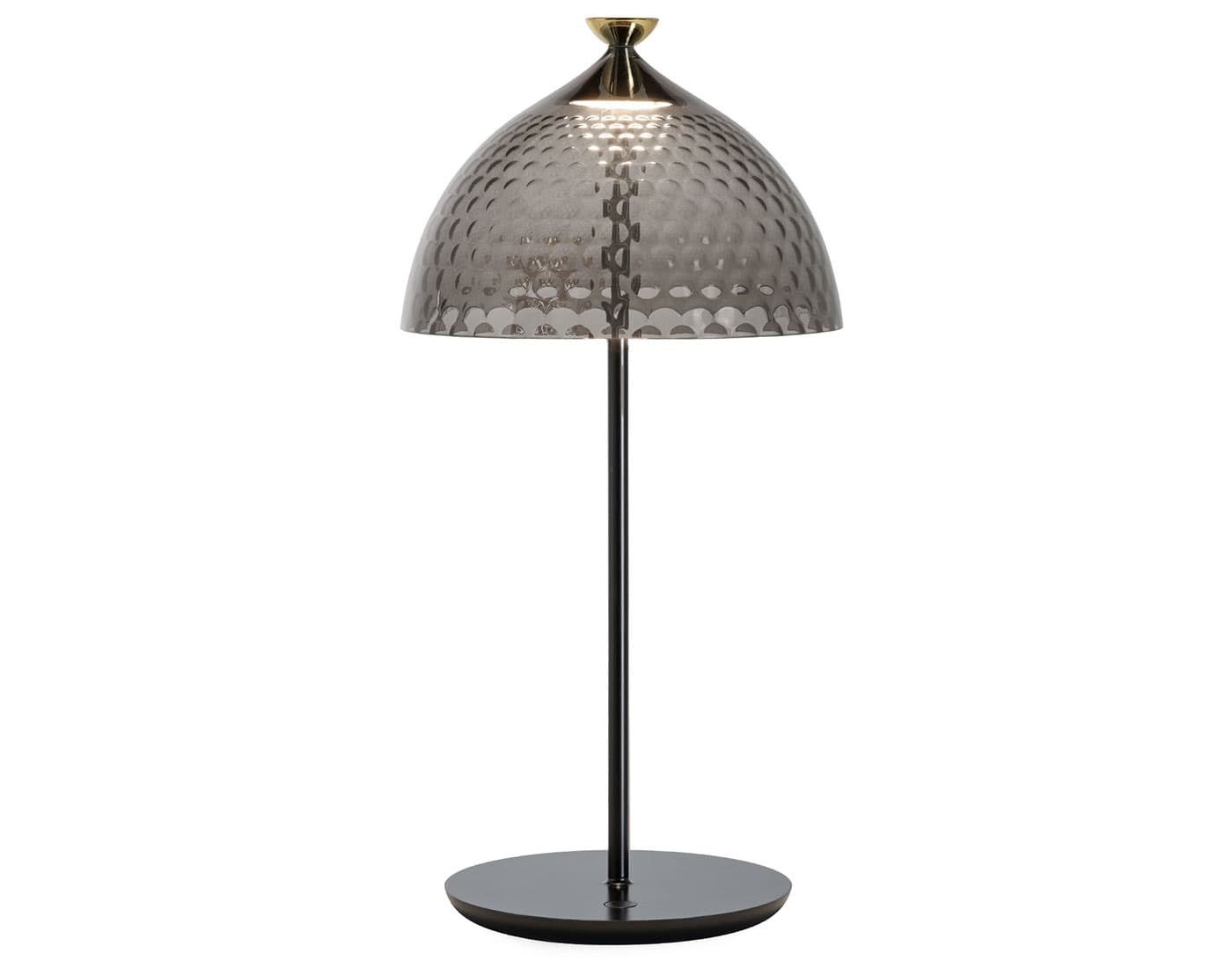 Pumo Table Lamp / smoke / black