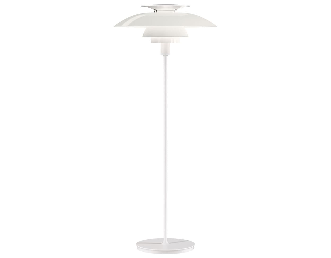 PH 80 Floor Lamp / opal white / white