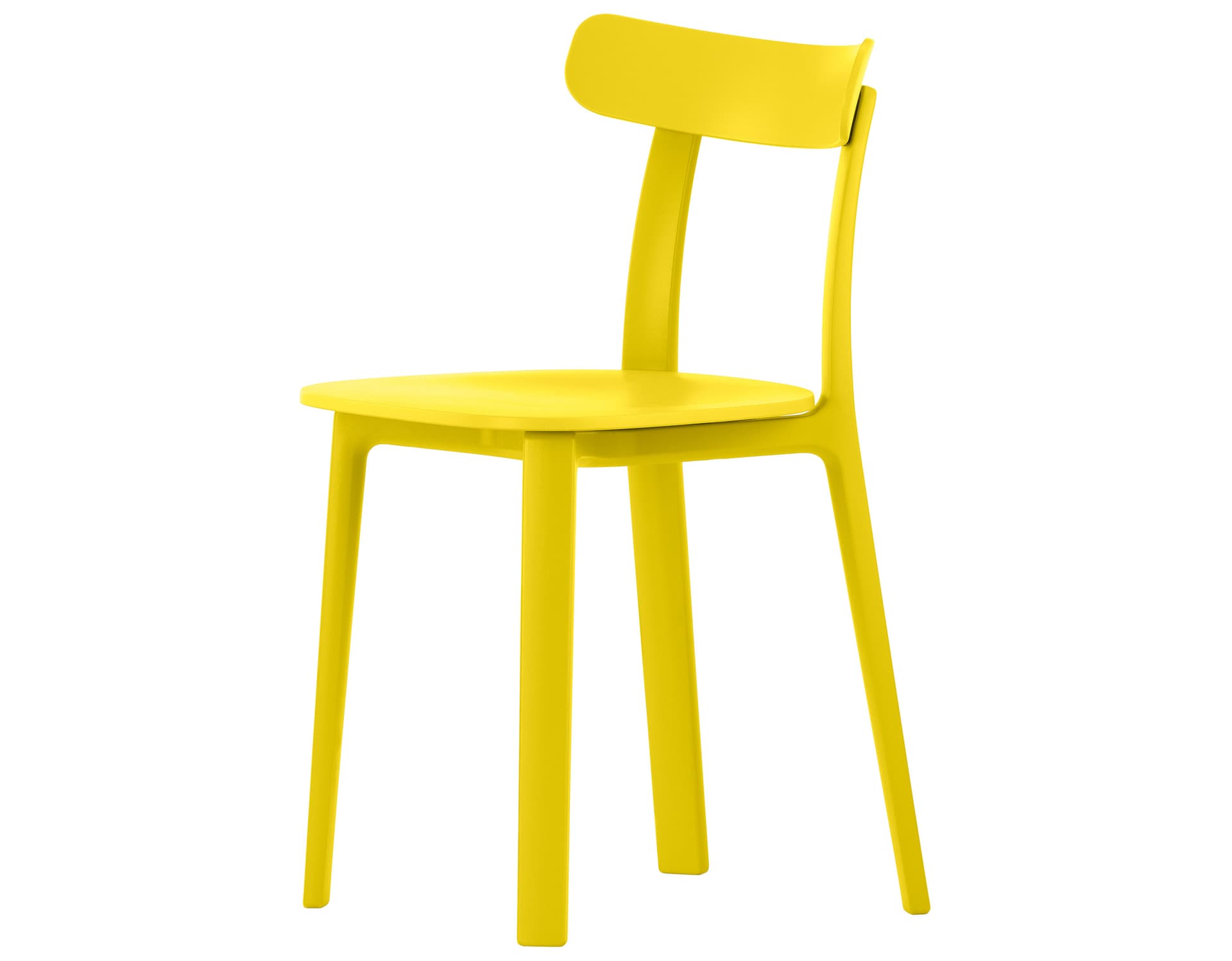 all plastic chair / glides for carpet  / buttercup