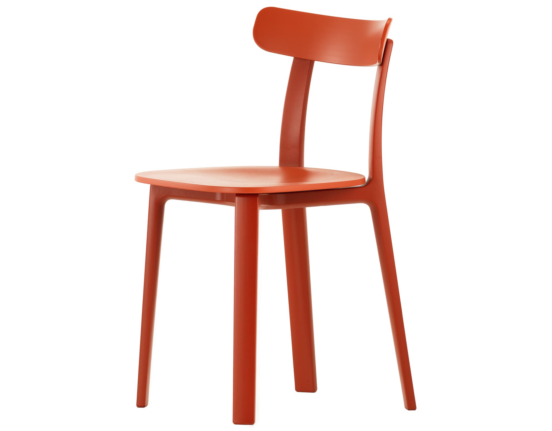 all plastic chair / felt glides for hard floors  / brick