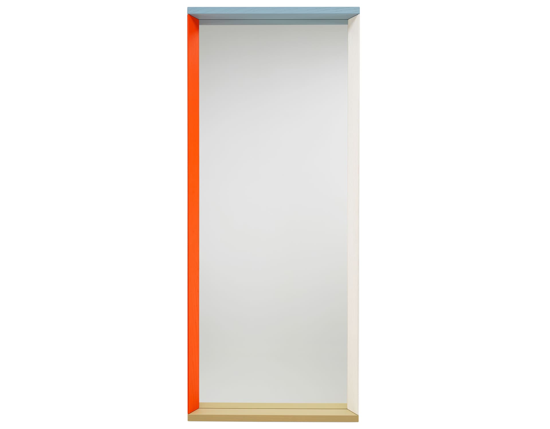 color frame mirror / large mirror / blue / orange