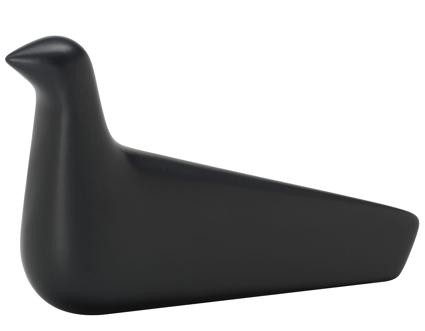 l'oiseau / matte charcoal glaze
