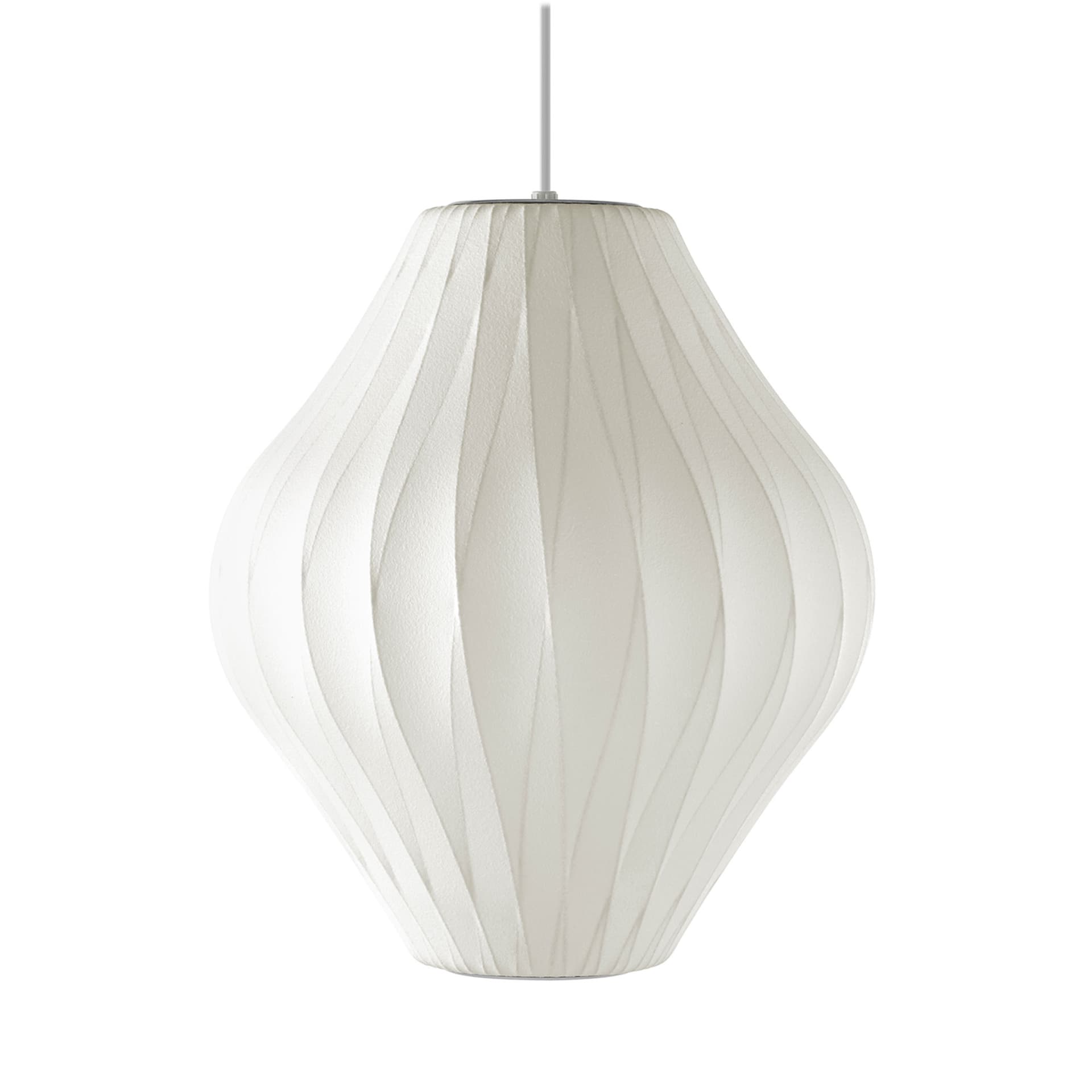 nelson bubble lamp crisscross pear / medium crisscross pear / 10 foot cord