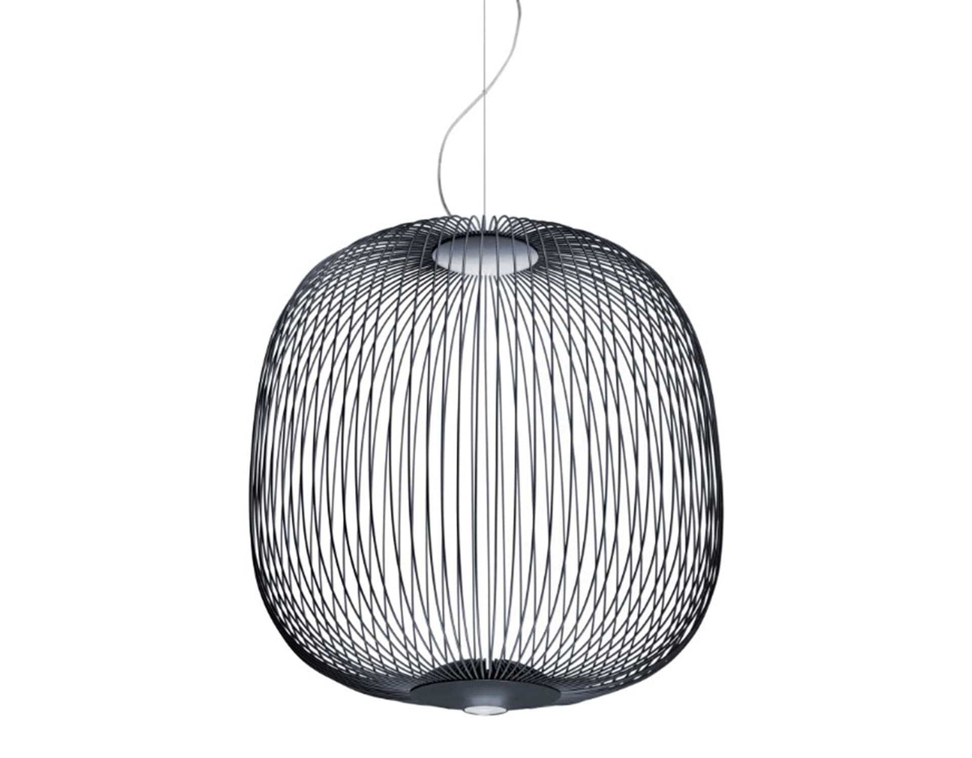spokes led suspension lamp / spokes 2 midi / graphite