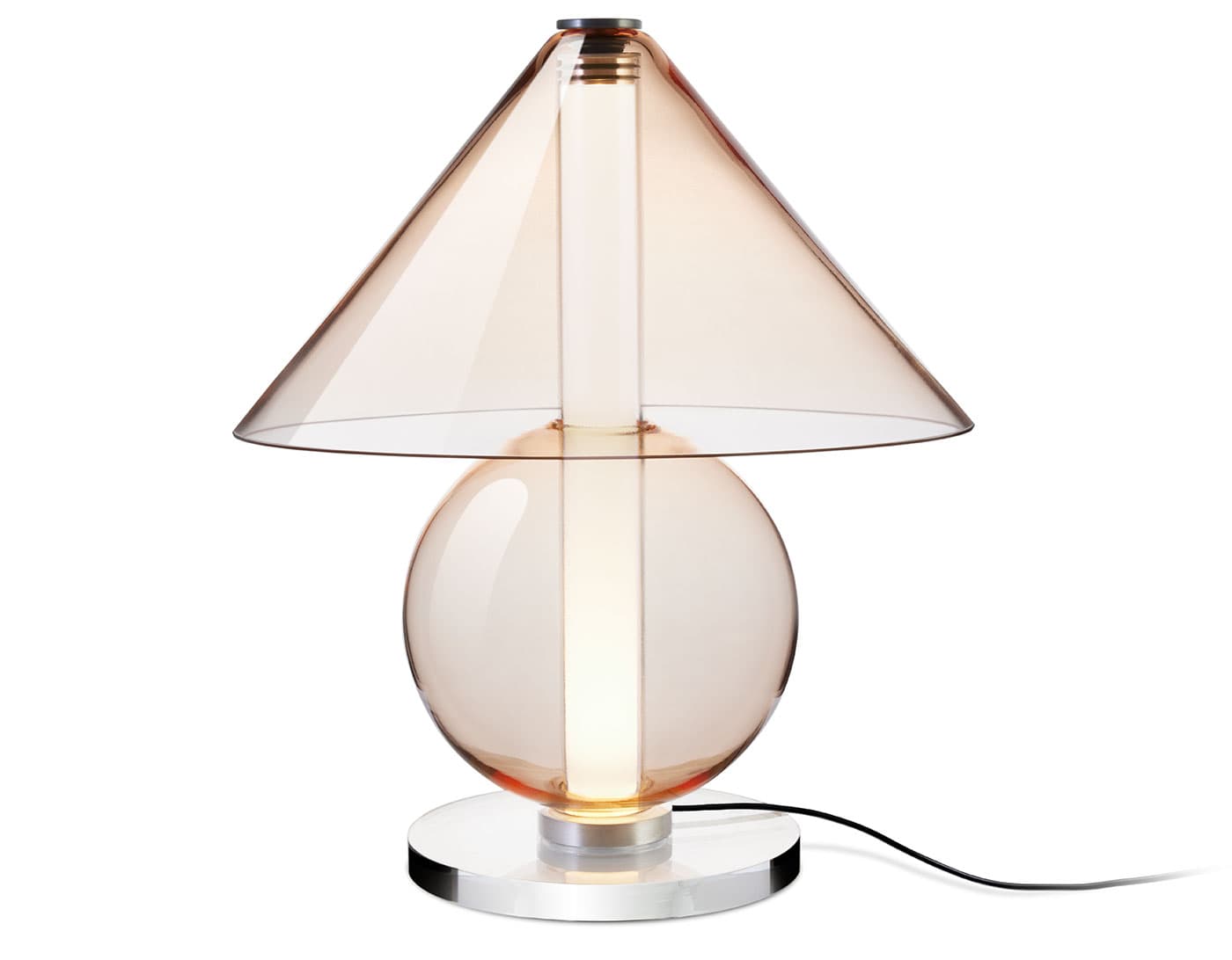 Fragile Table Lamp / amber