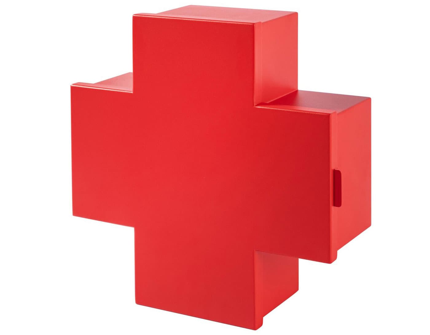 Cross Wall Cabinet / traffic red