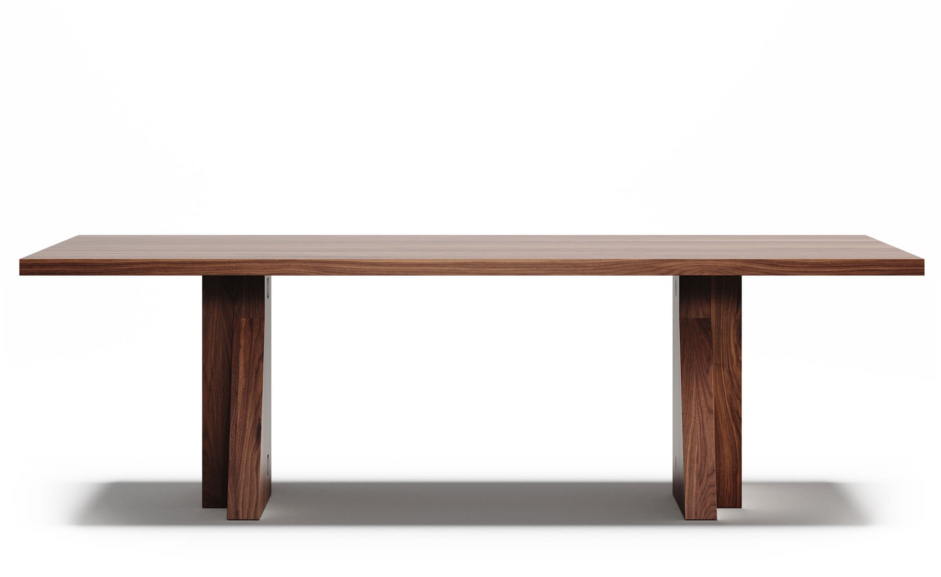 Elmyr Dining Table / 96" length - natural walnut