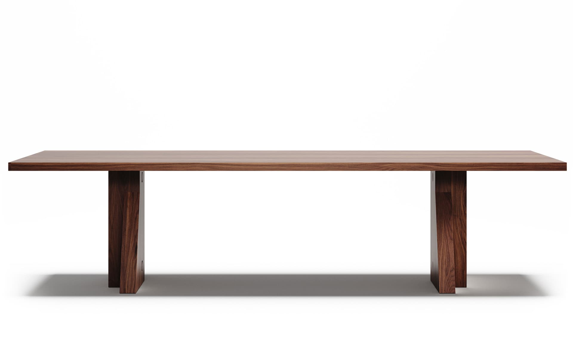 Elmyr Dining Table / 118" length - natural walnut