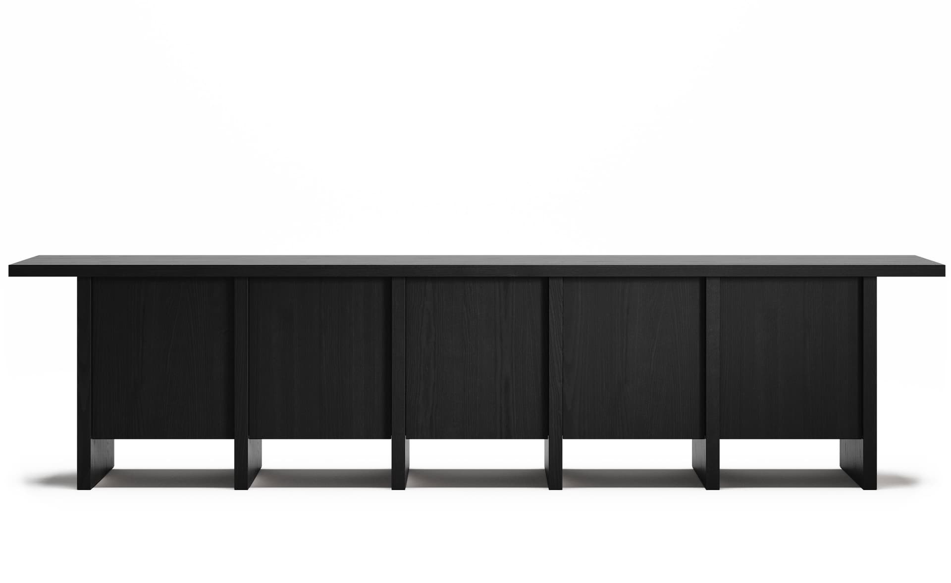 Edda Credenza / 5 door - blackened ash