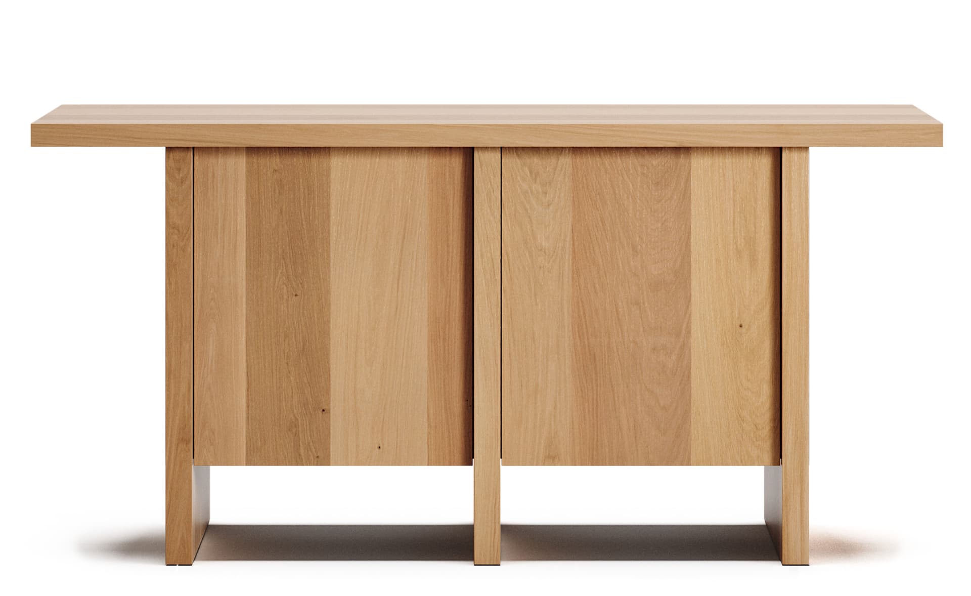 Edda Credenza / 2 door - natural white oak