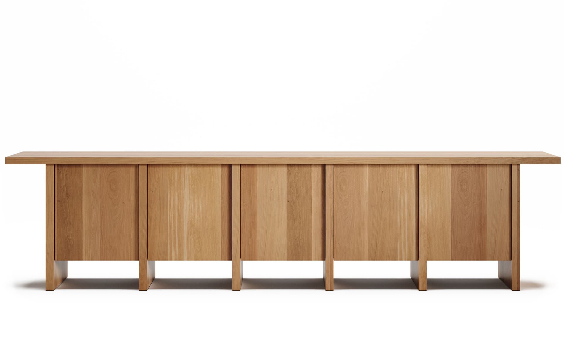 Edda Credenza / 5 door - natural white oak