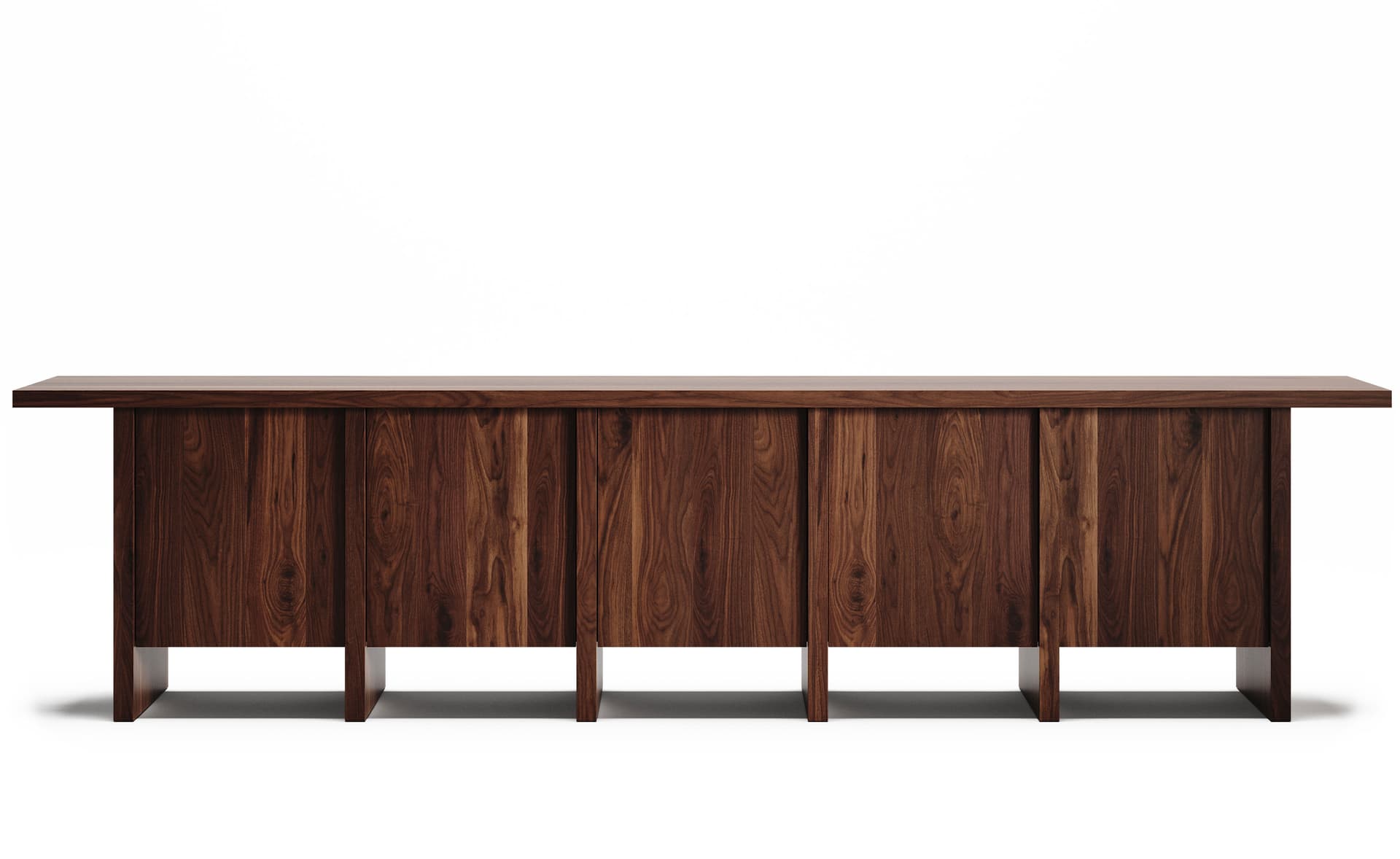 Edda Credenza / 5 door - natural walnut