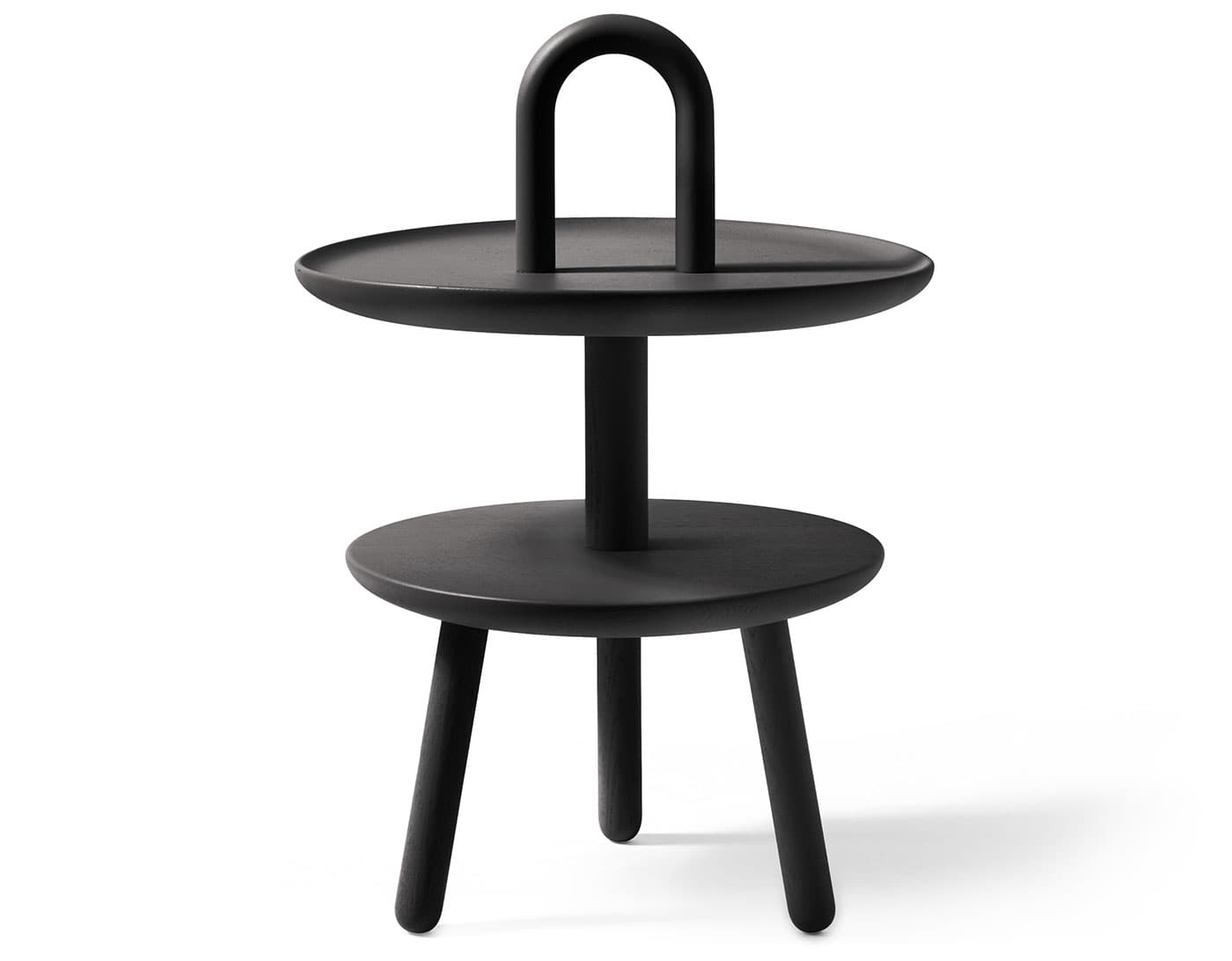 Réaction Poétique loop table / ashwood stained black