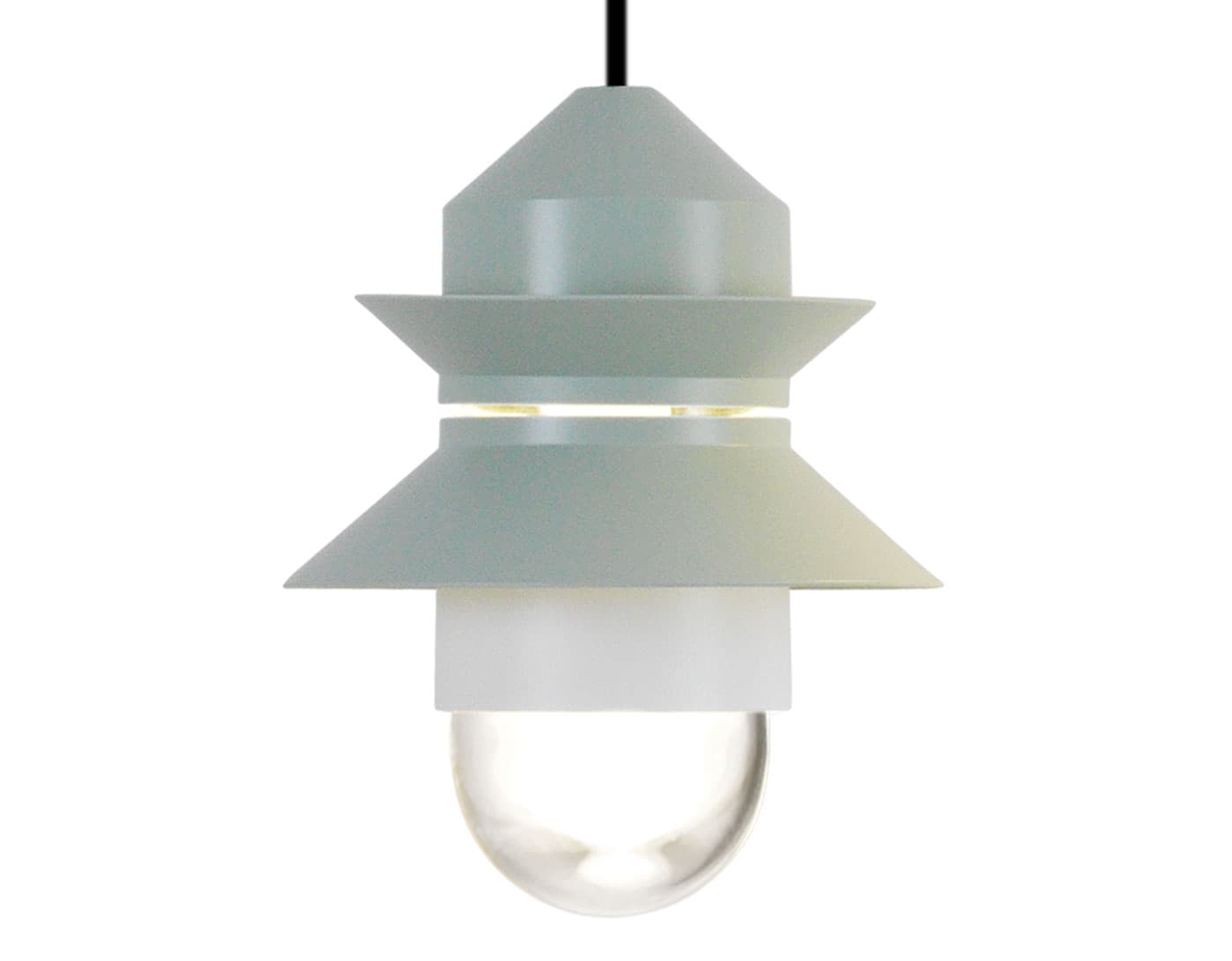 Santorini Pendant / indoor only - light green