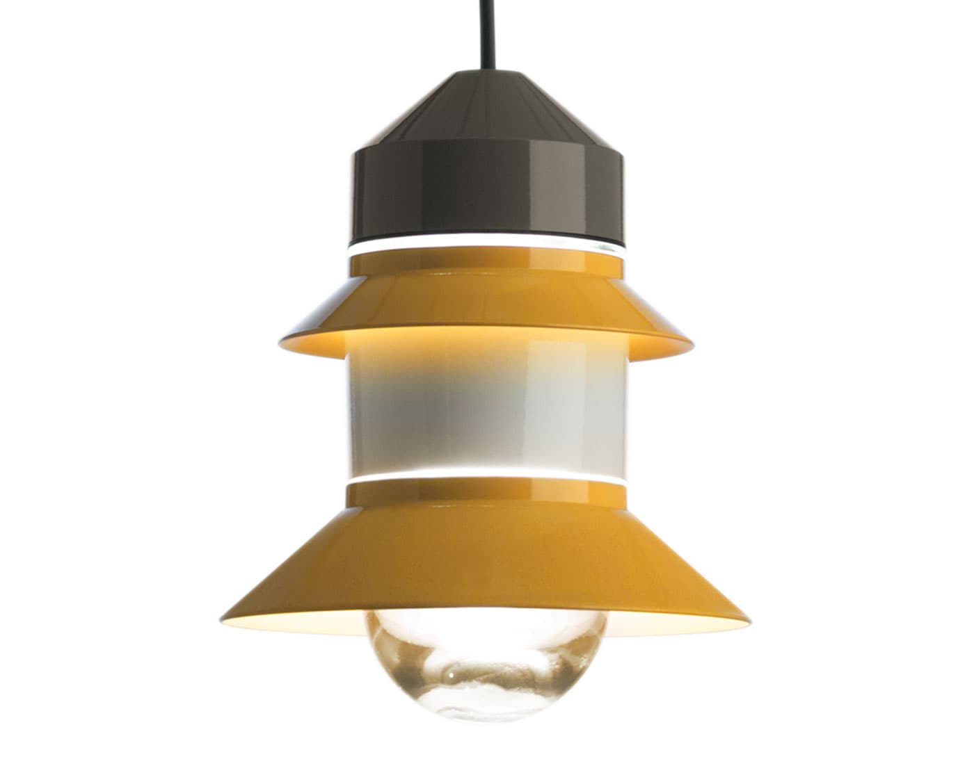 Santorini Pendant / outdoor version (IP65) - mustard