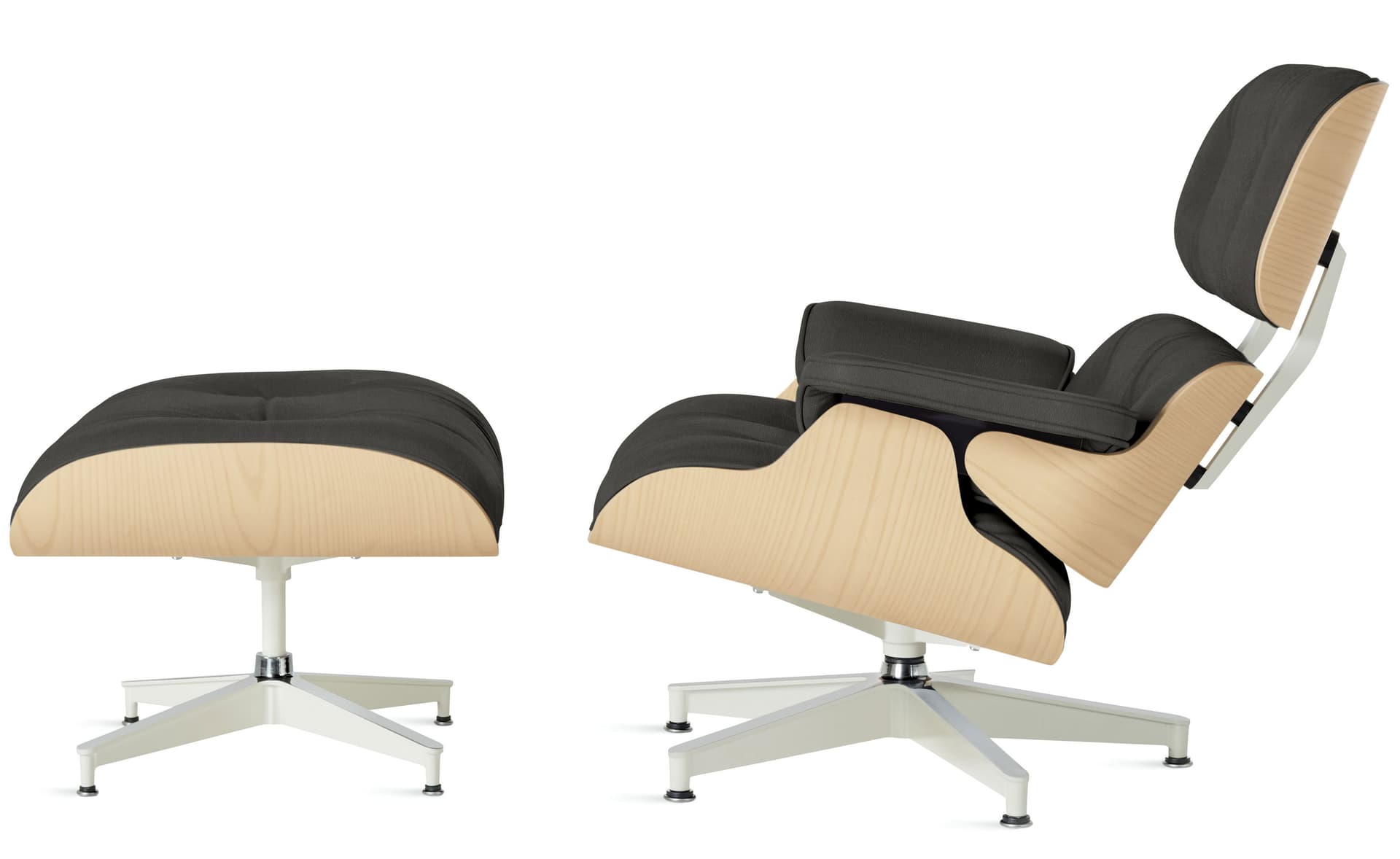 standard height / white ash / leather graphite 2111
