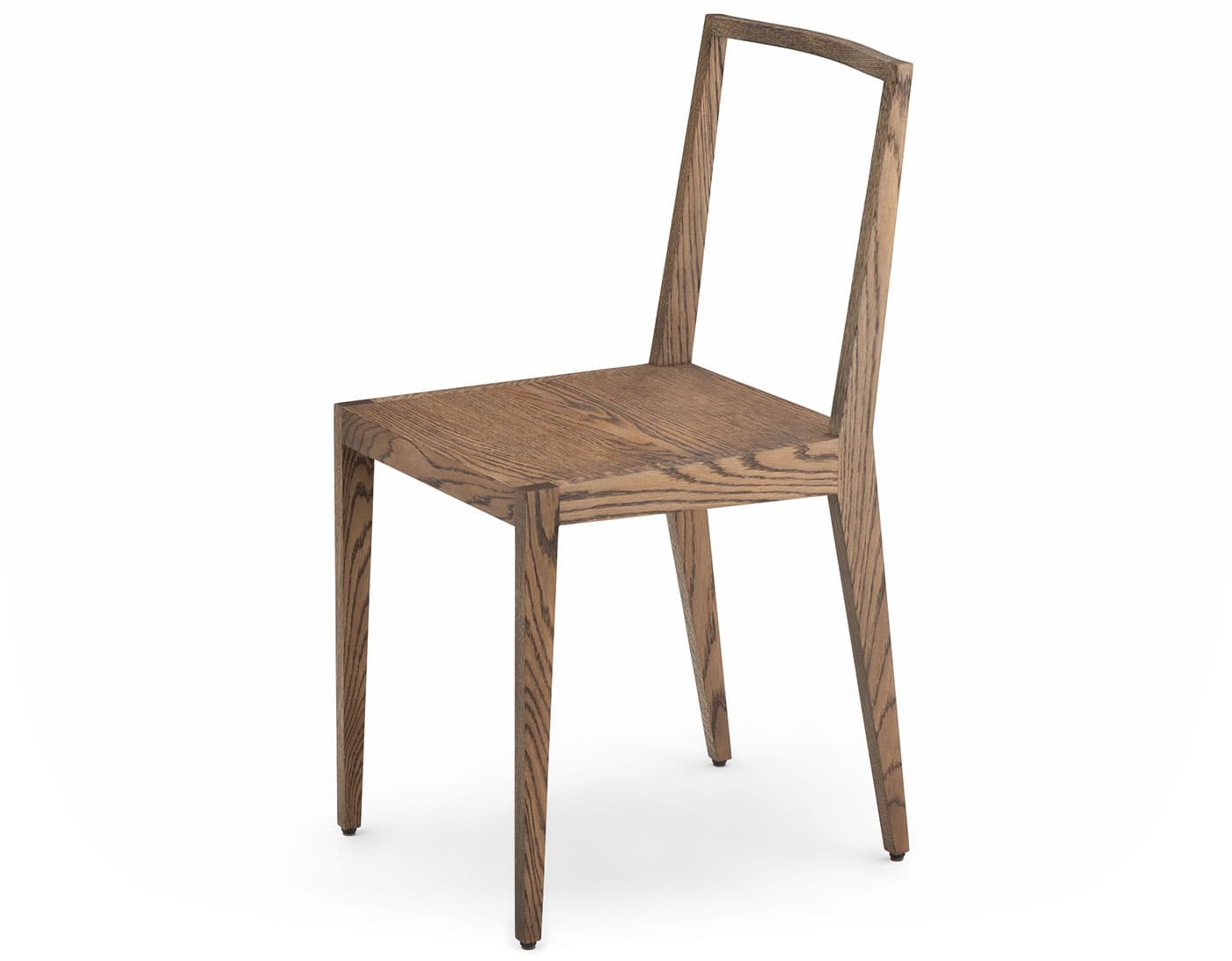Chair One / white oak - black oiled
