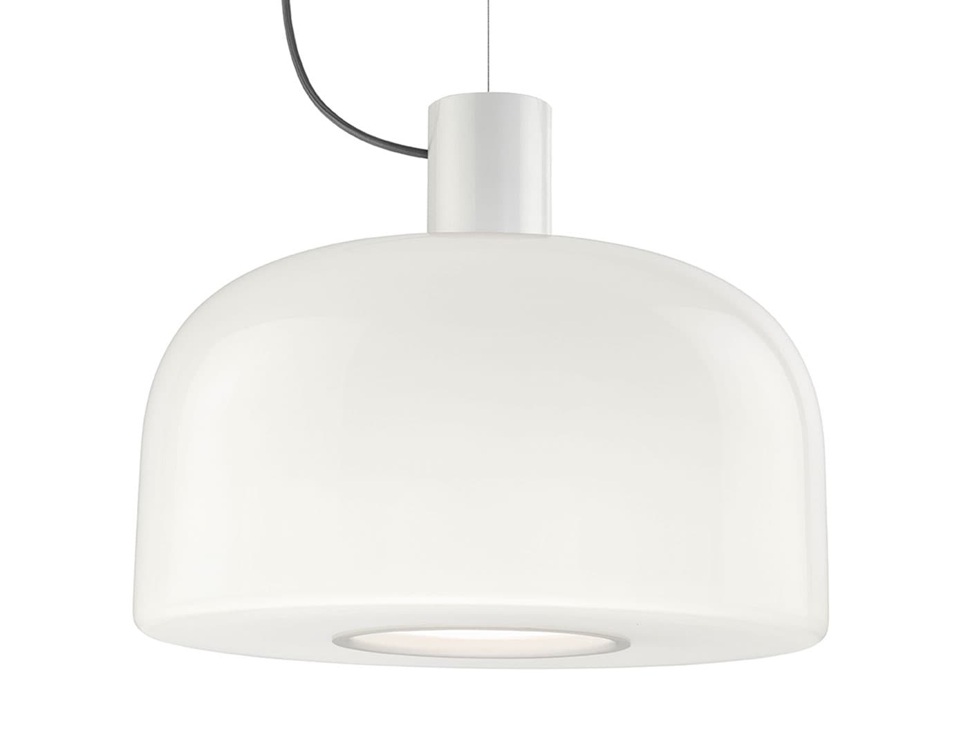 Bellhop Glass Pendant / white
