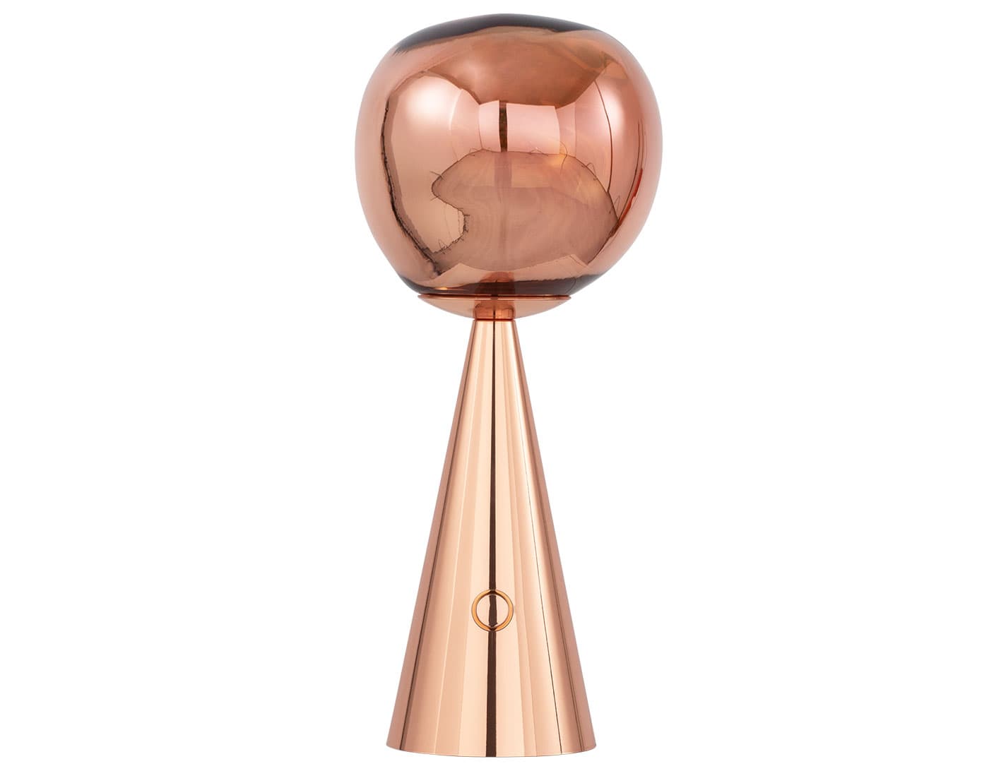 Melt Portable Table Lamp / copper / copper
