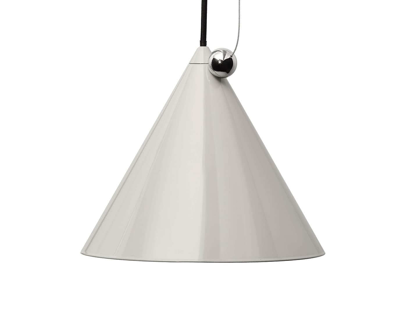 Pose Pendant / small, 9.8" - putty