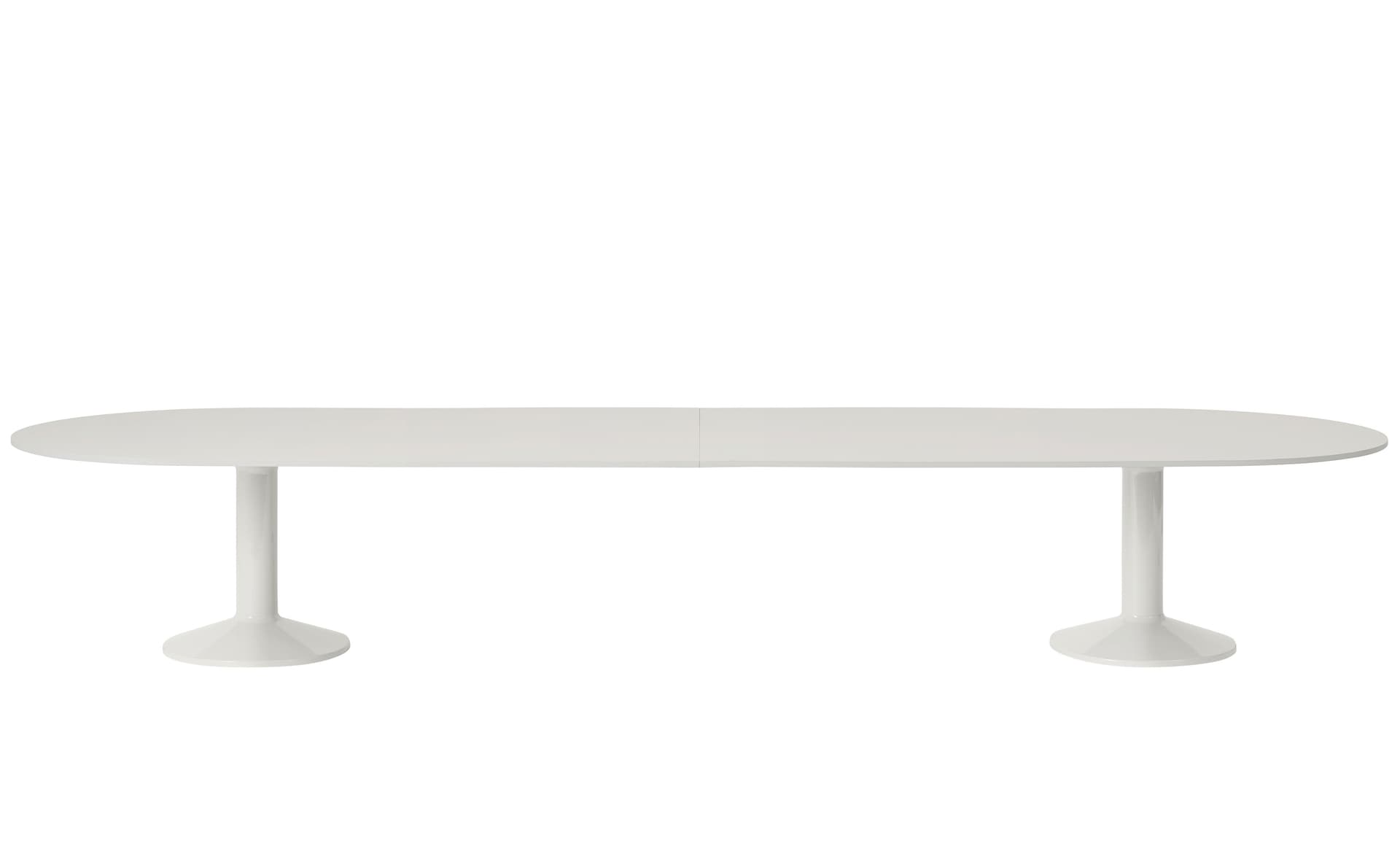 Midst Conference Table / 181.1" length / grey linoleum top / grey base