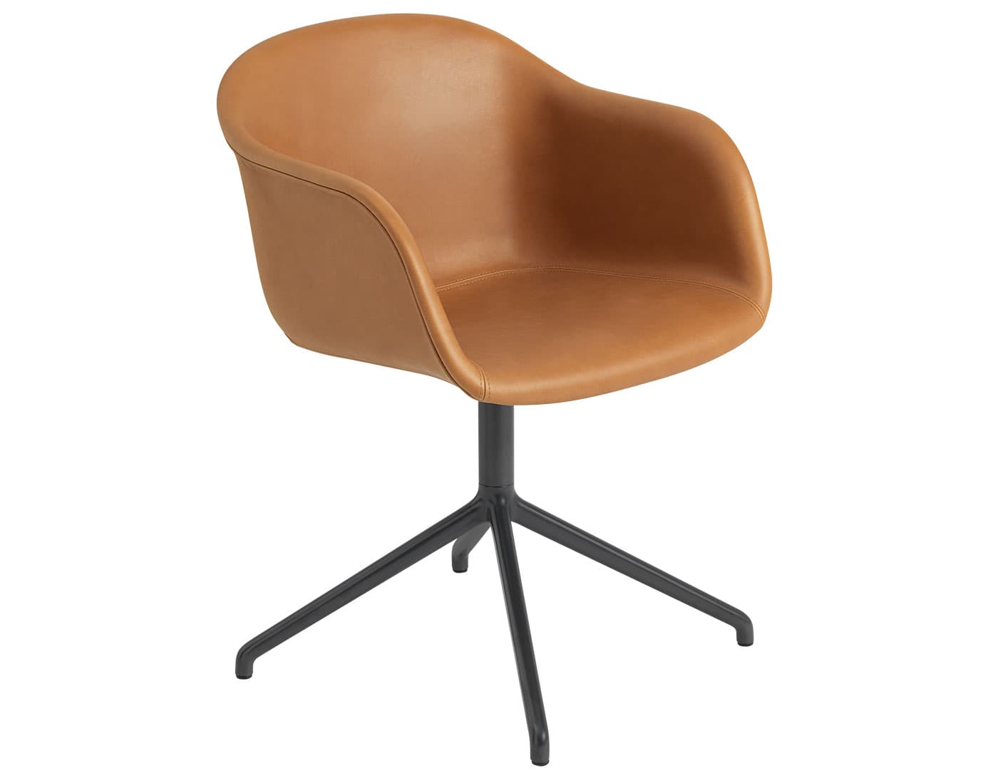 black base / refine leather, cognac