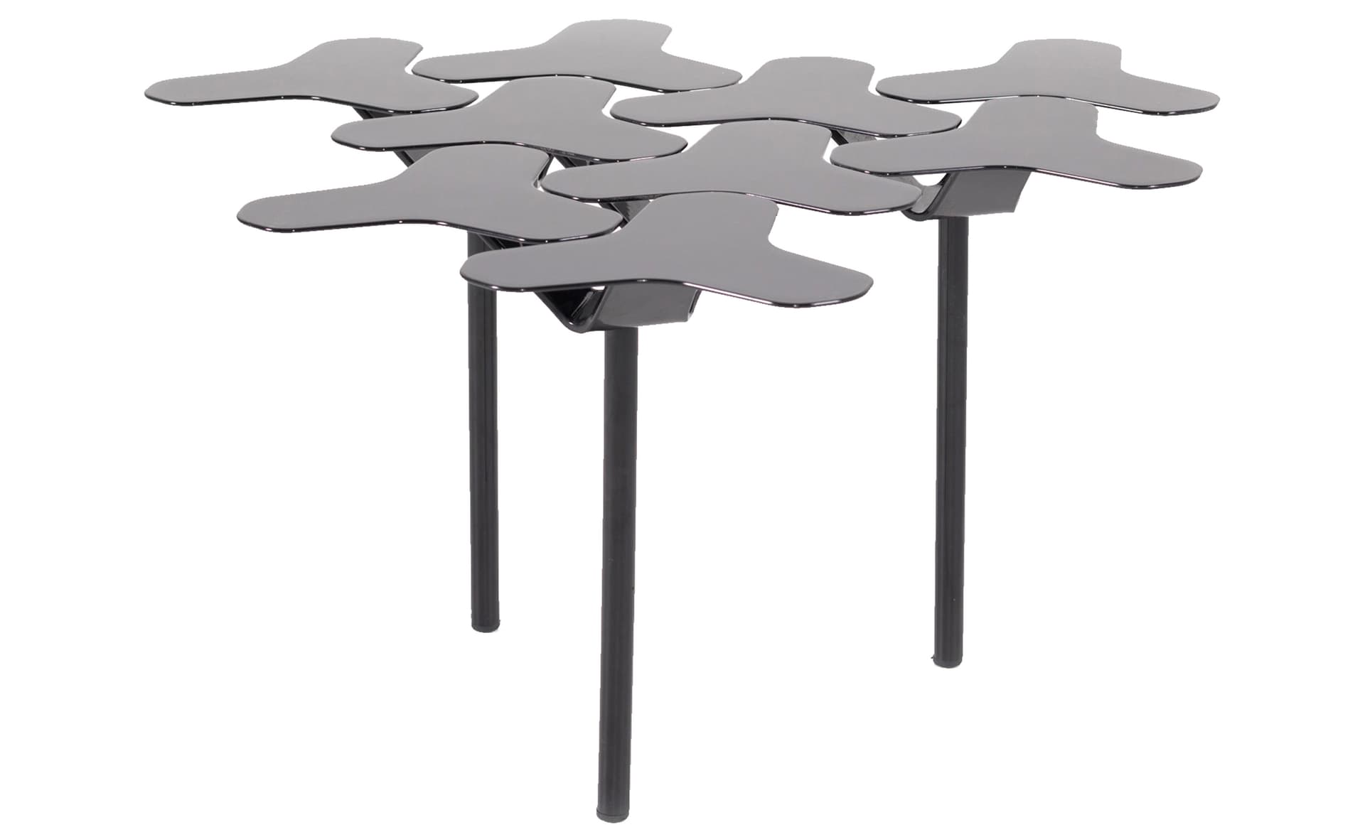 nanook table / high gloss - black (RAL 9005)