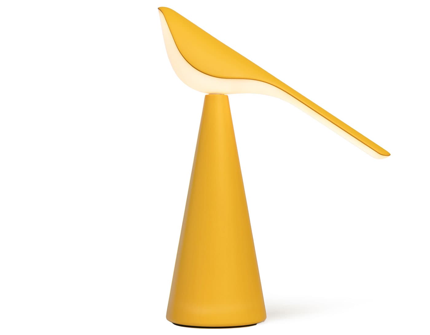 Tiki Table Lamp / matte sunshine yellow