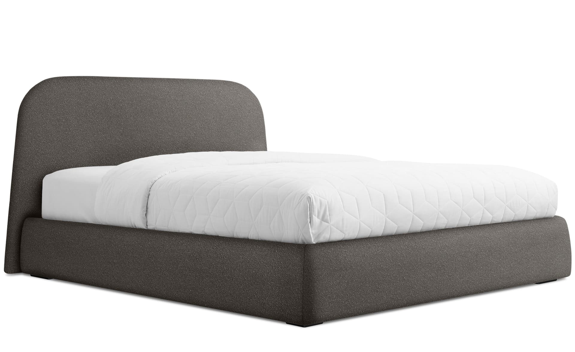 lid storage bed / Queen - Kelso Charcoal