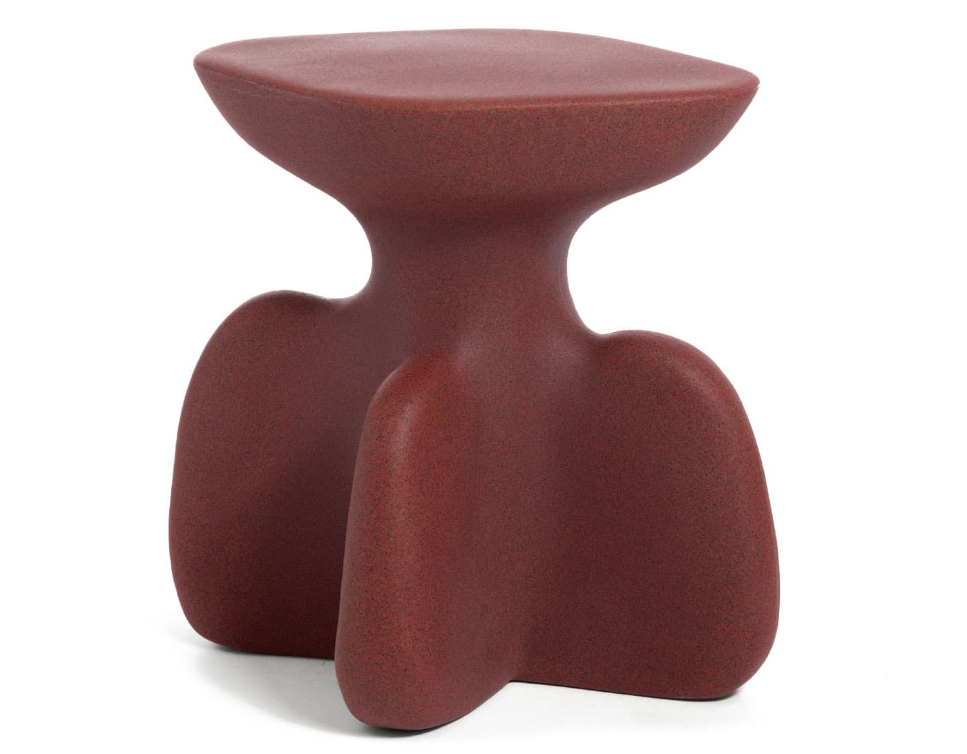 Archeo Stool / porphyry red